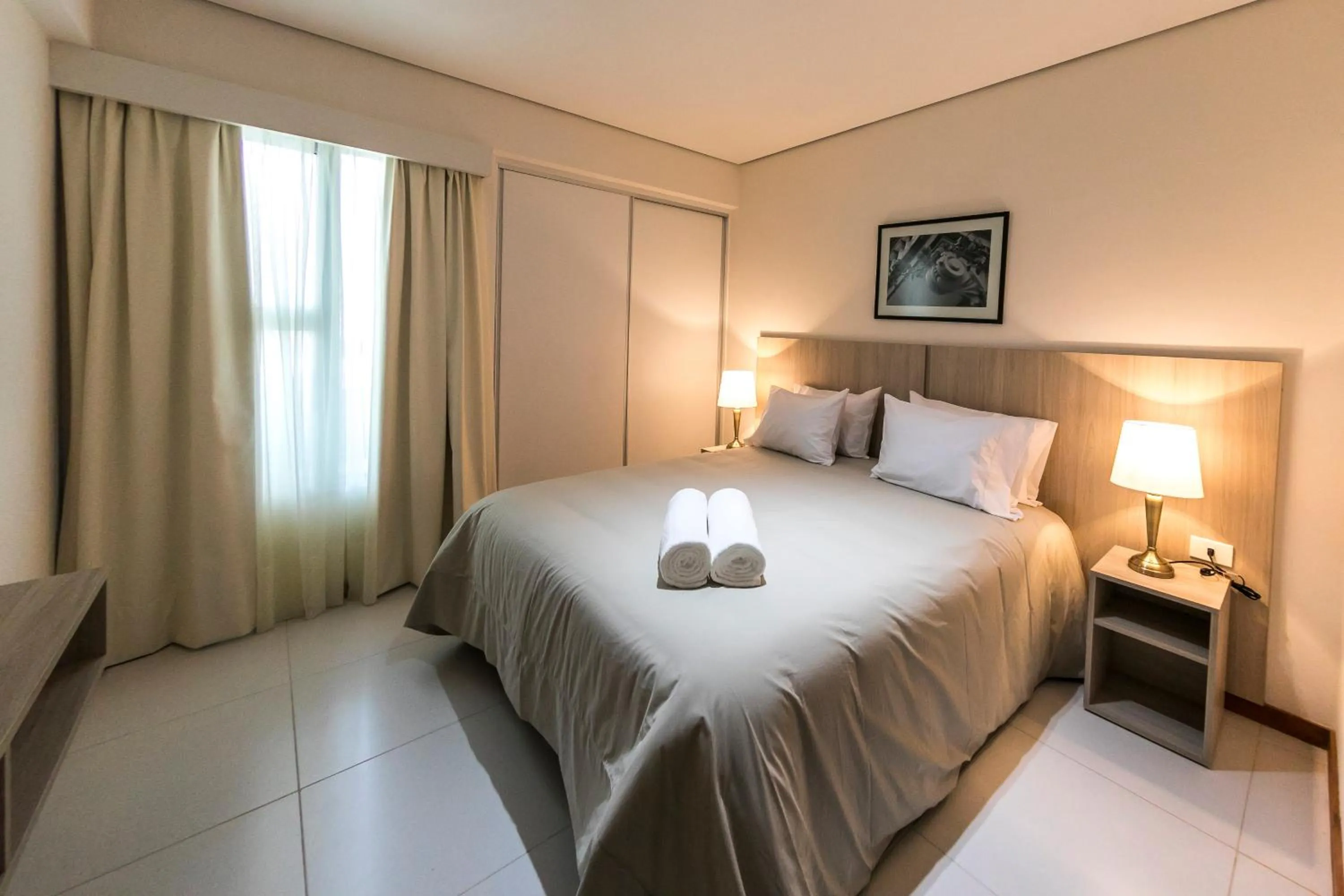 Photo of the whole room, Bed in Asuncion Rent Suites Centro