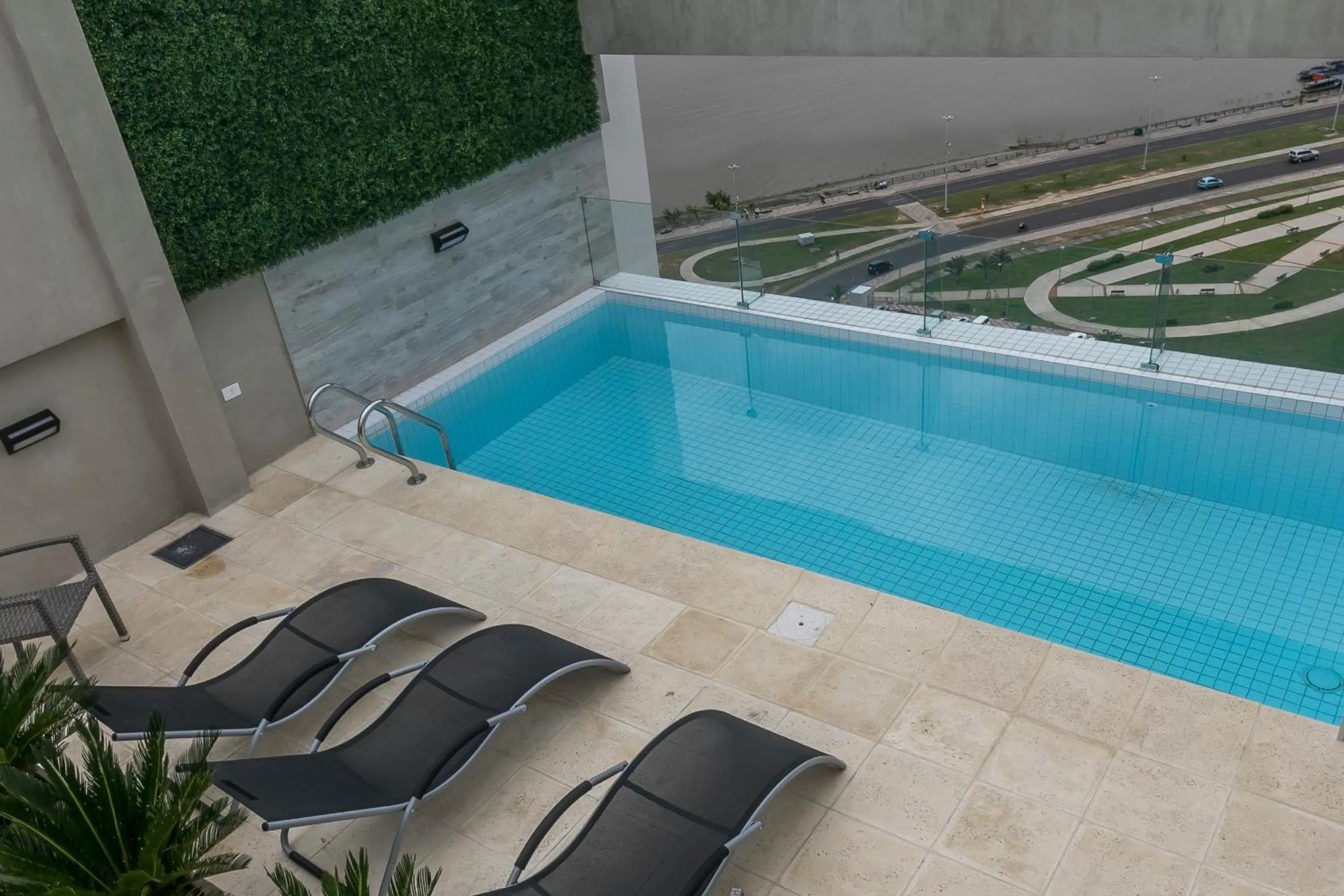 Balcony/Terrace in Asuncion Rent Suites Centro