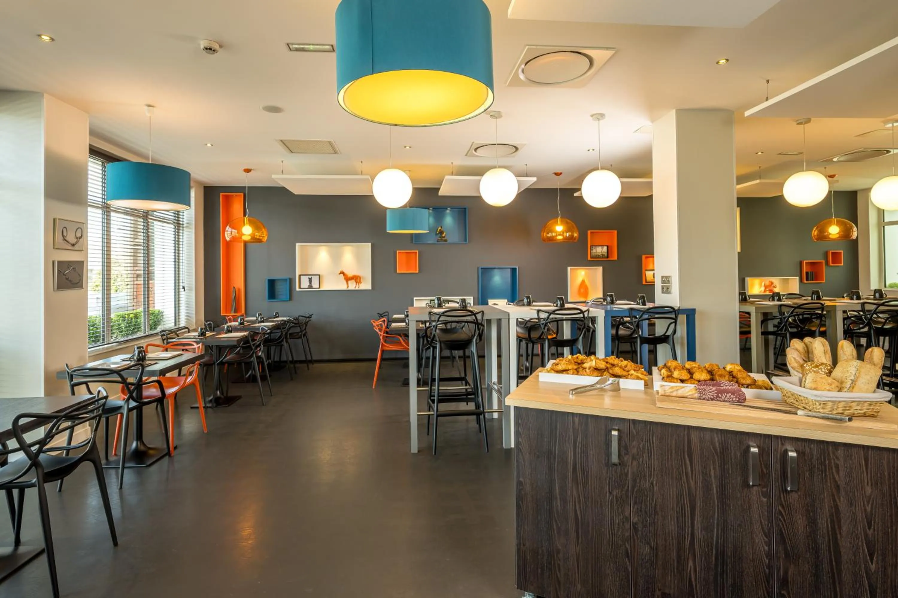 Buffet breakfast in ibis Styles Saumur Gare Centre