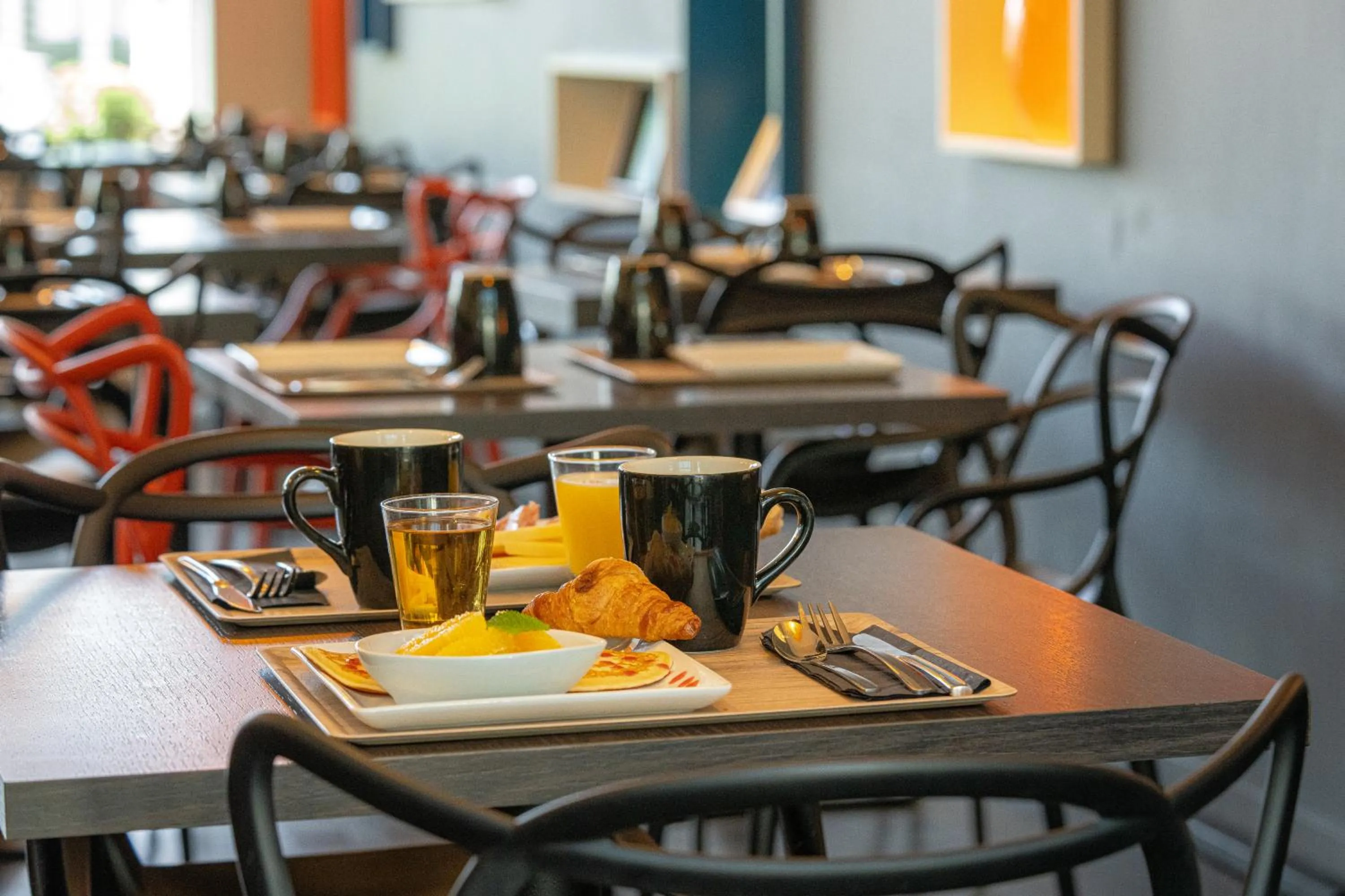 Breakfast in ibis Styles Saumur Gare Centre