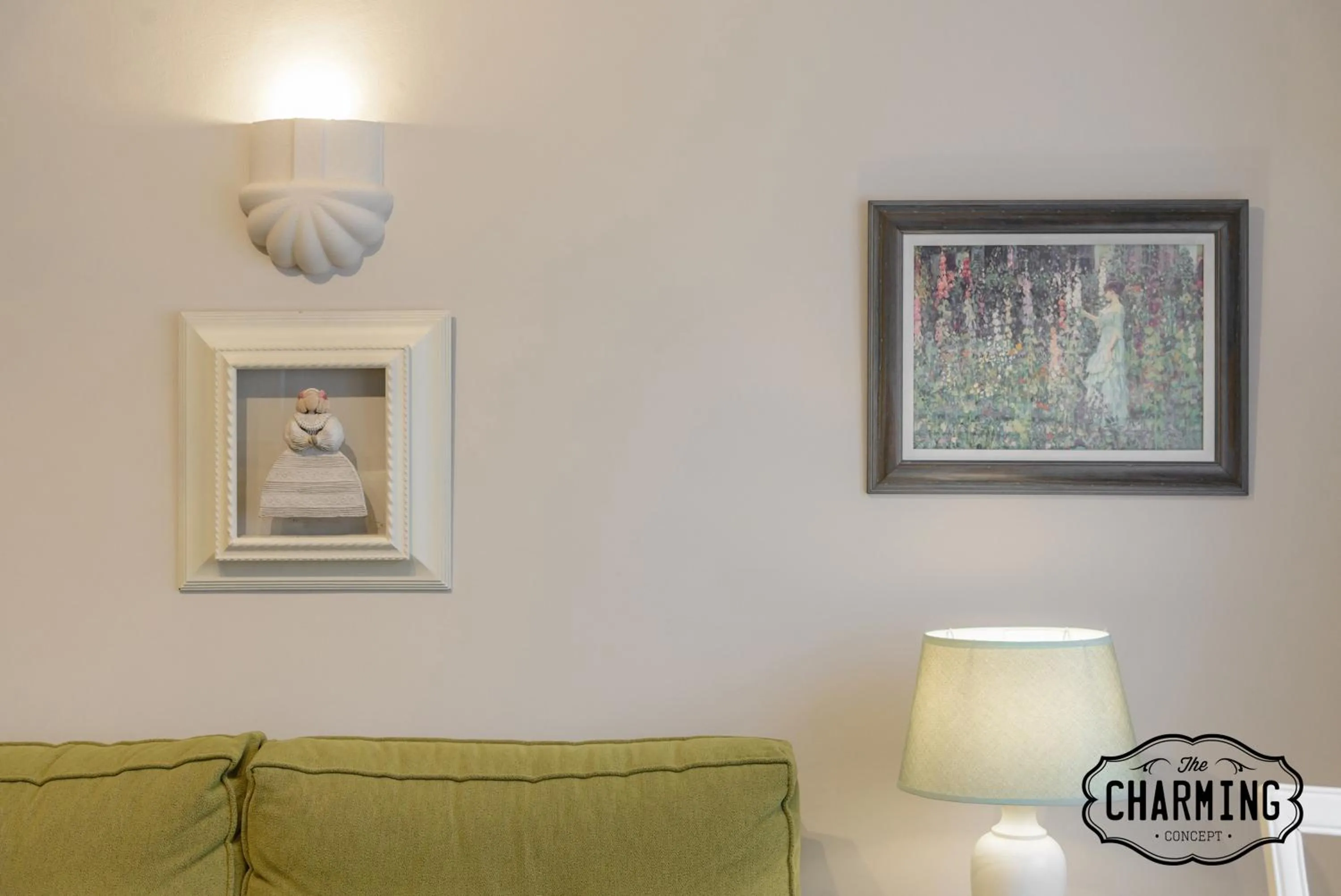 Living room in Argüelles - Apartamento acogedor para 4, AC