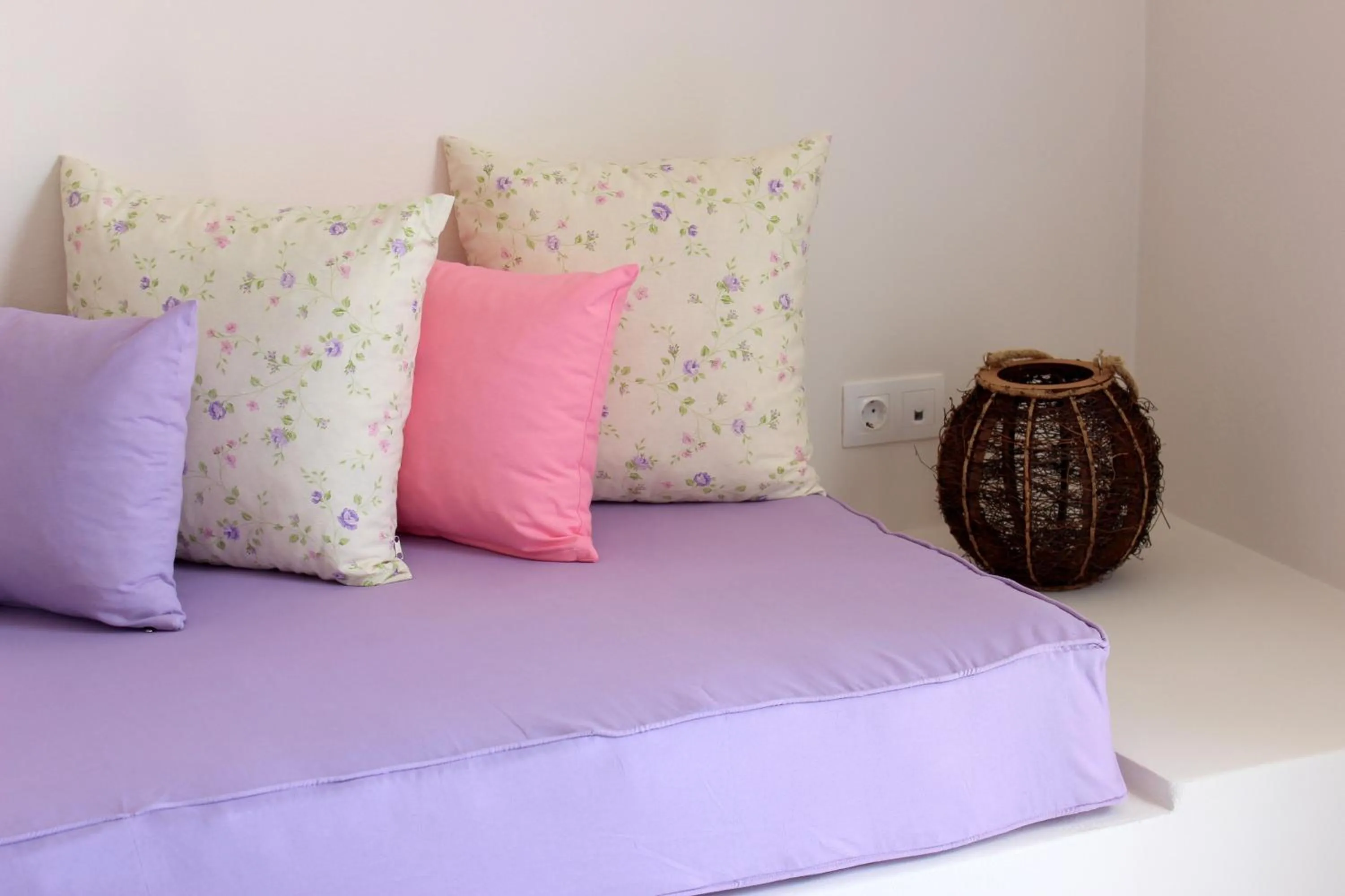 Decorative detail, Bed in Drimoni Boutique