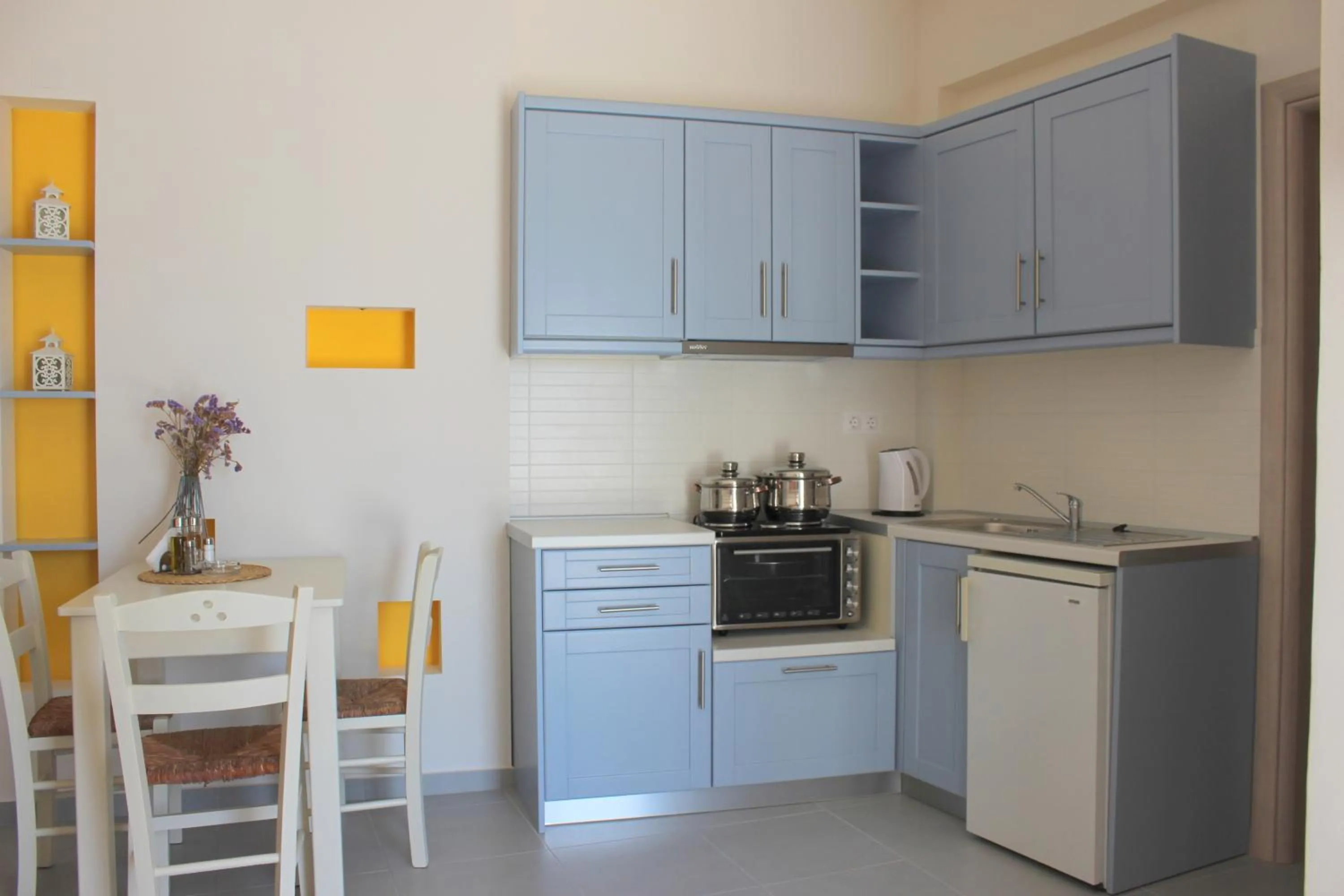 Kitchen or kitchenette in Drimoni Boutique