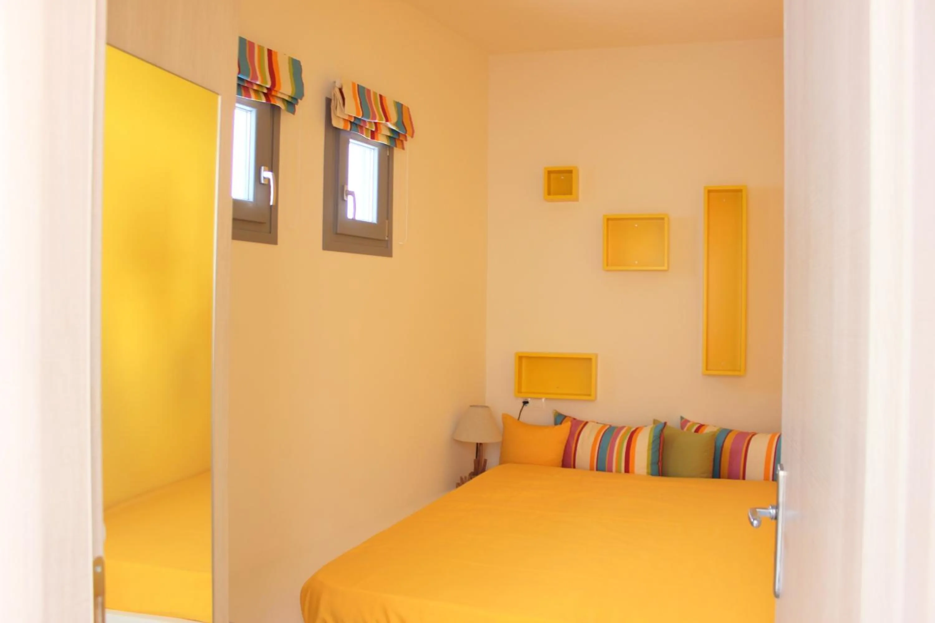 Bedroom, Bed in Drimoni Boutique