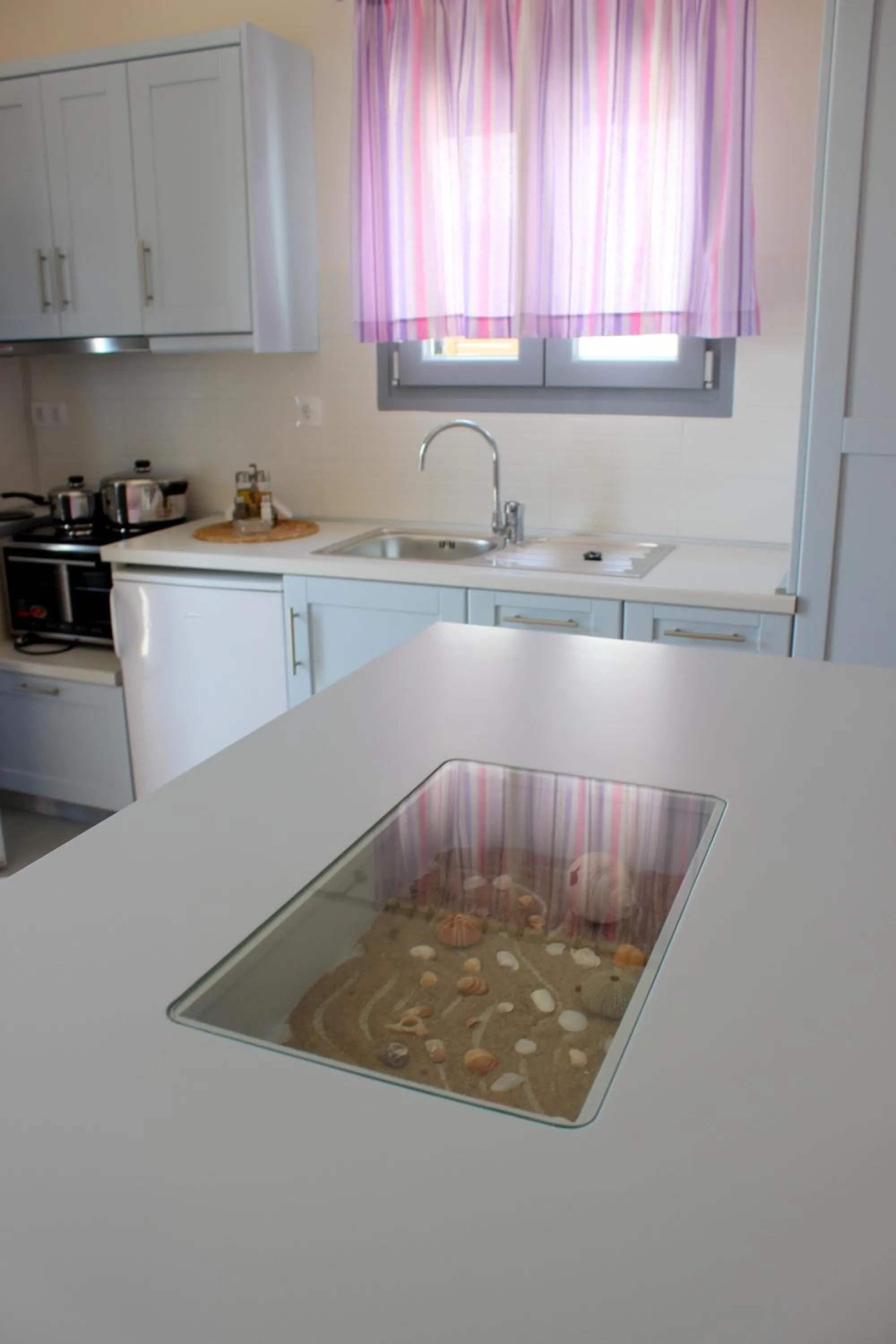 Kitchen or kitchenette in Drimoni Boutique