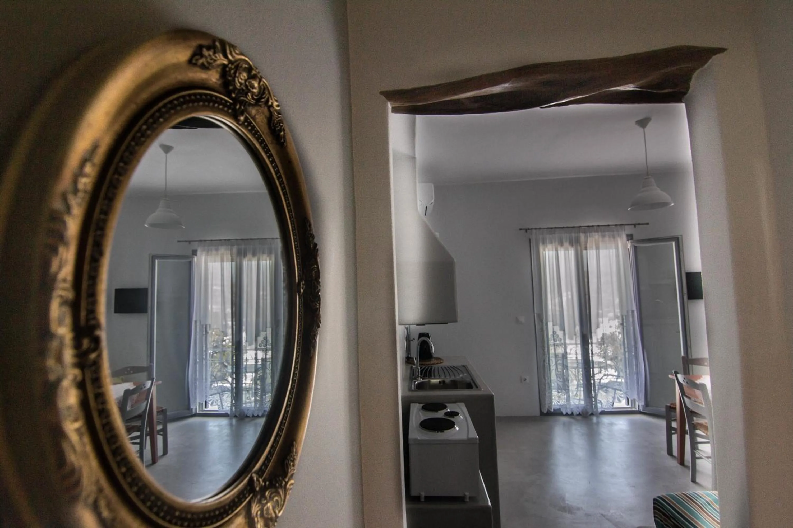 Kitchen or kitchenette in Drimoni Boutique
