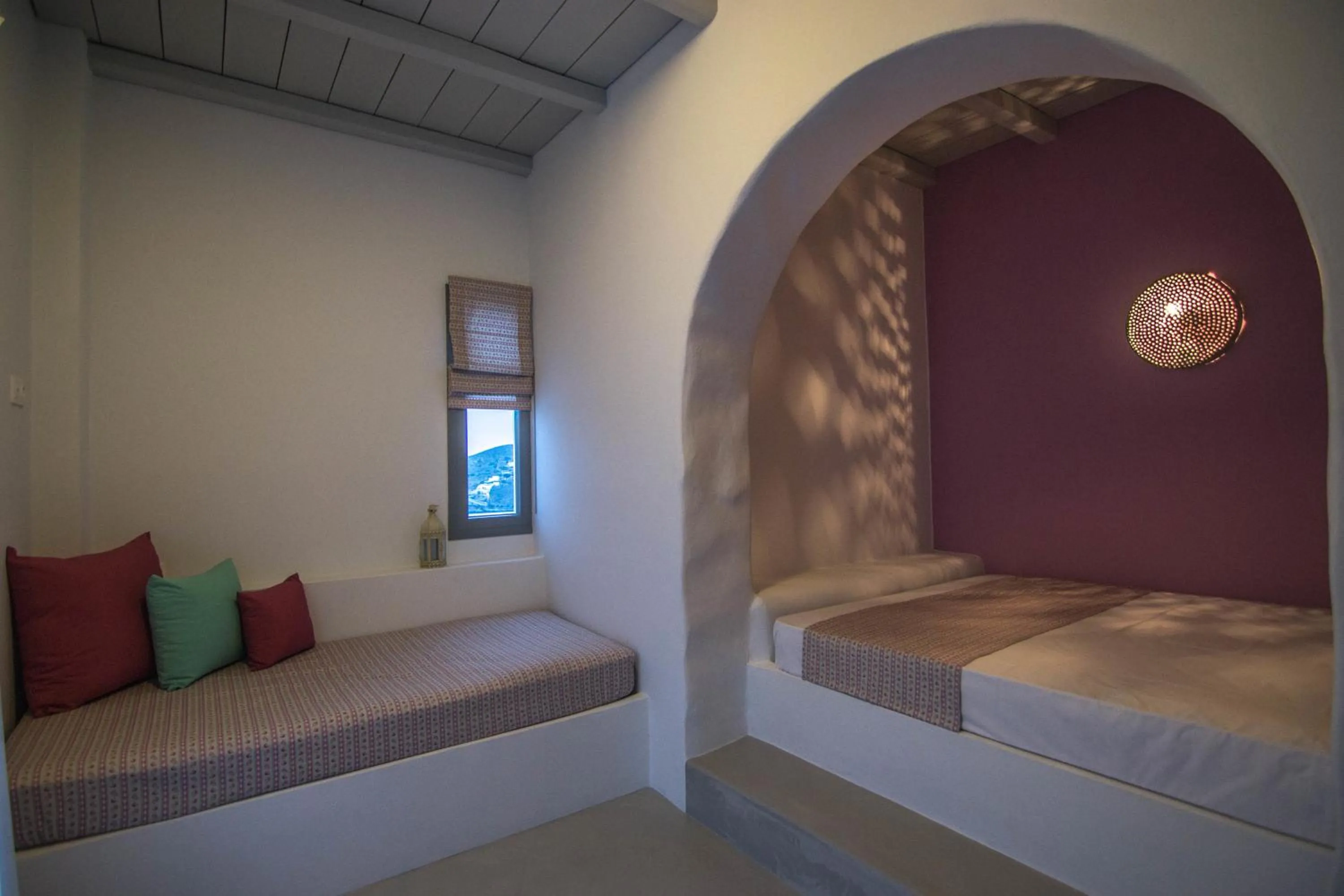 Bedroom, Bed in Drimoni Boutique
