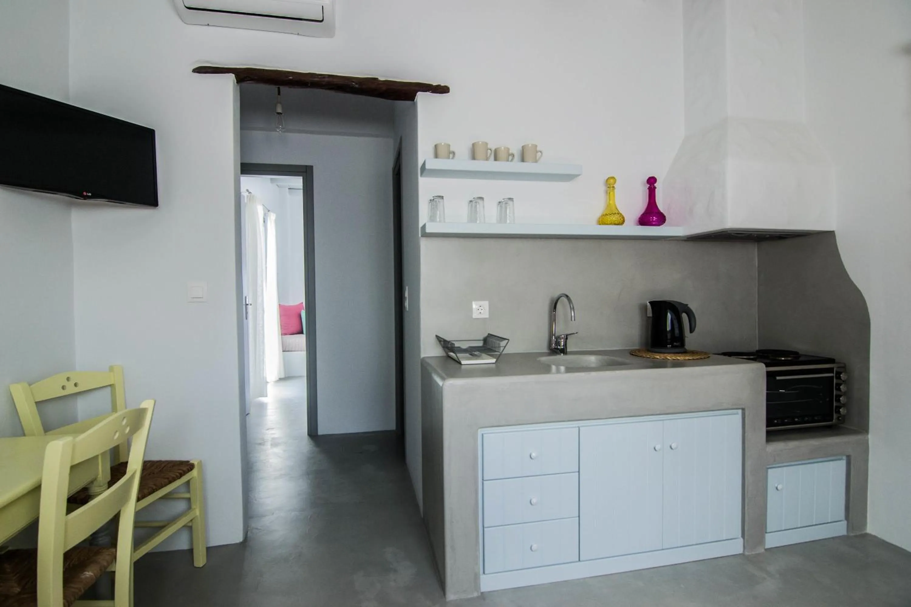 Kitchen or kitchenette in Drimoni Boutique