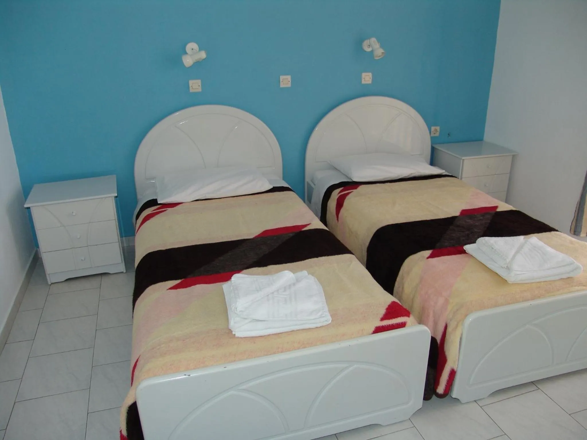 Bed in Kontessa Apartments