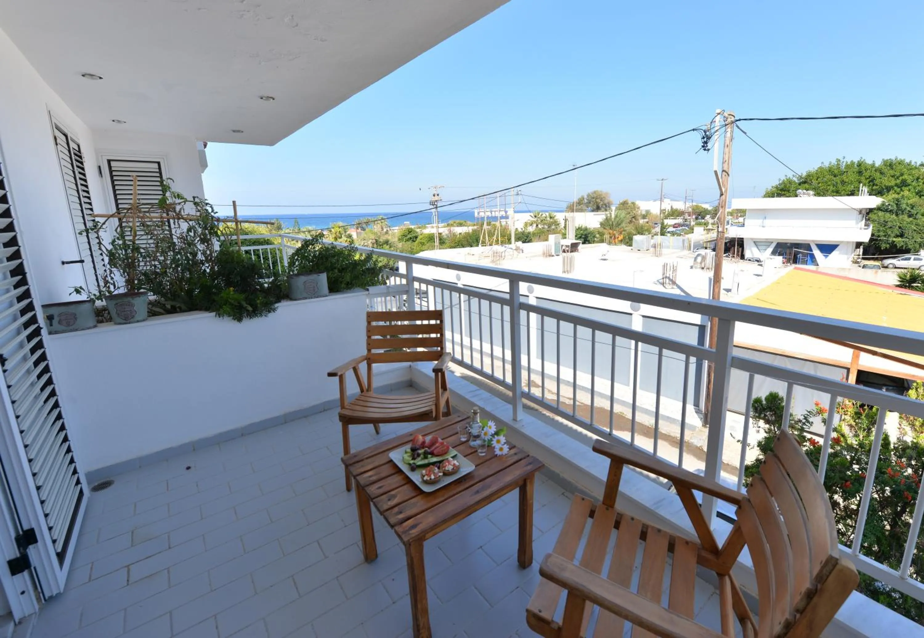 Balcony/Terrace in Hotel Anna Apartments