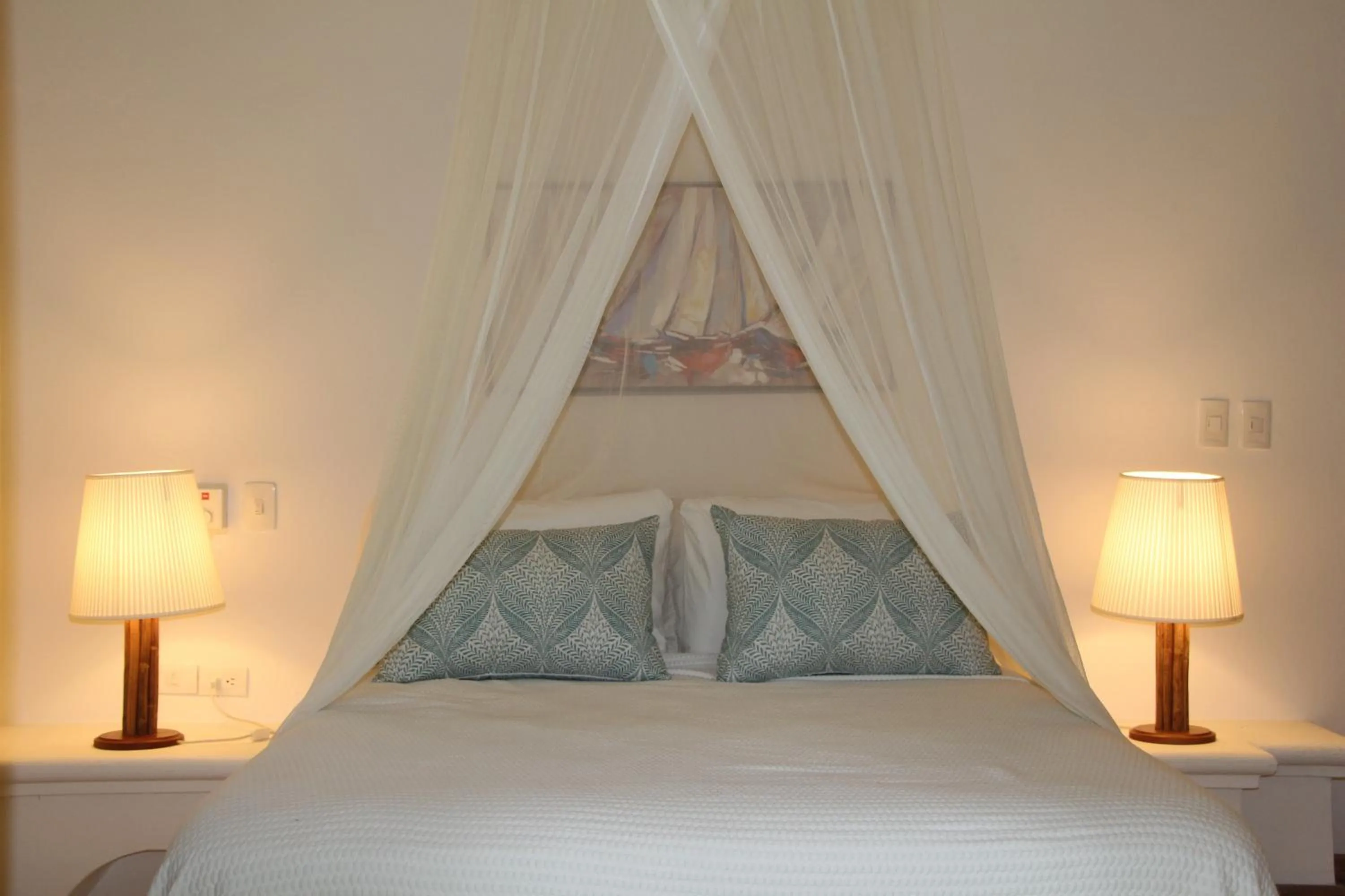 Bed in Caribbean Beach Villa Playa Bonita Las Terrenas