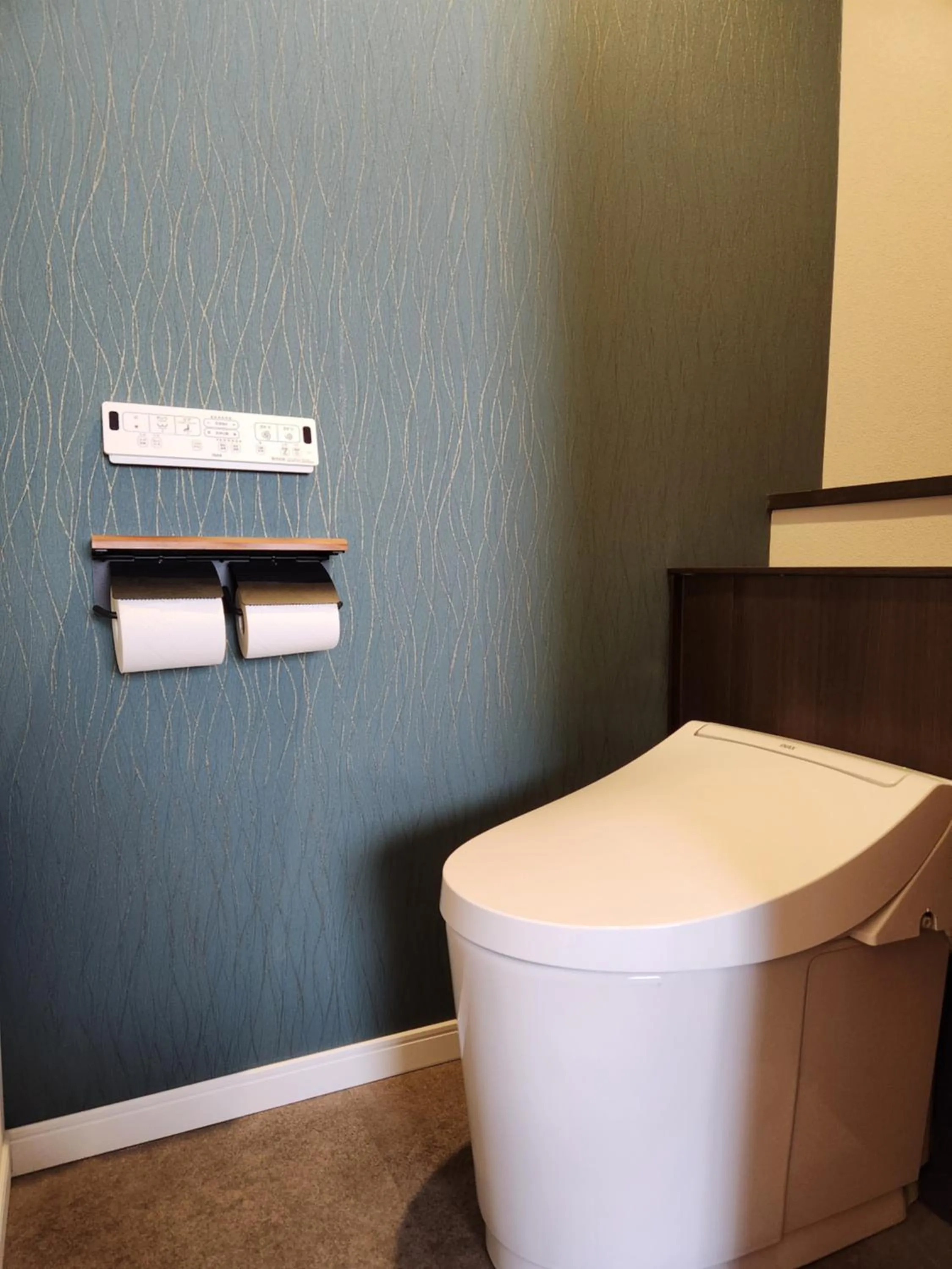 Toilet in Pension Green Lake