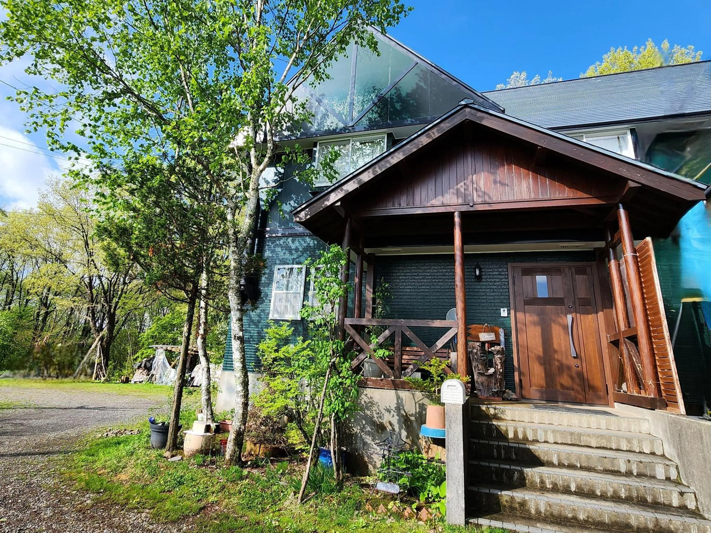Facade/entrance in Pension Green Lake