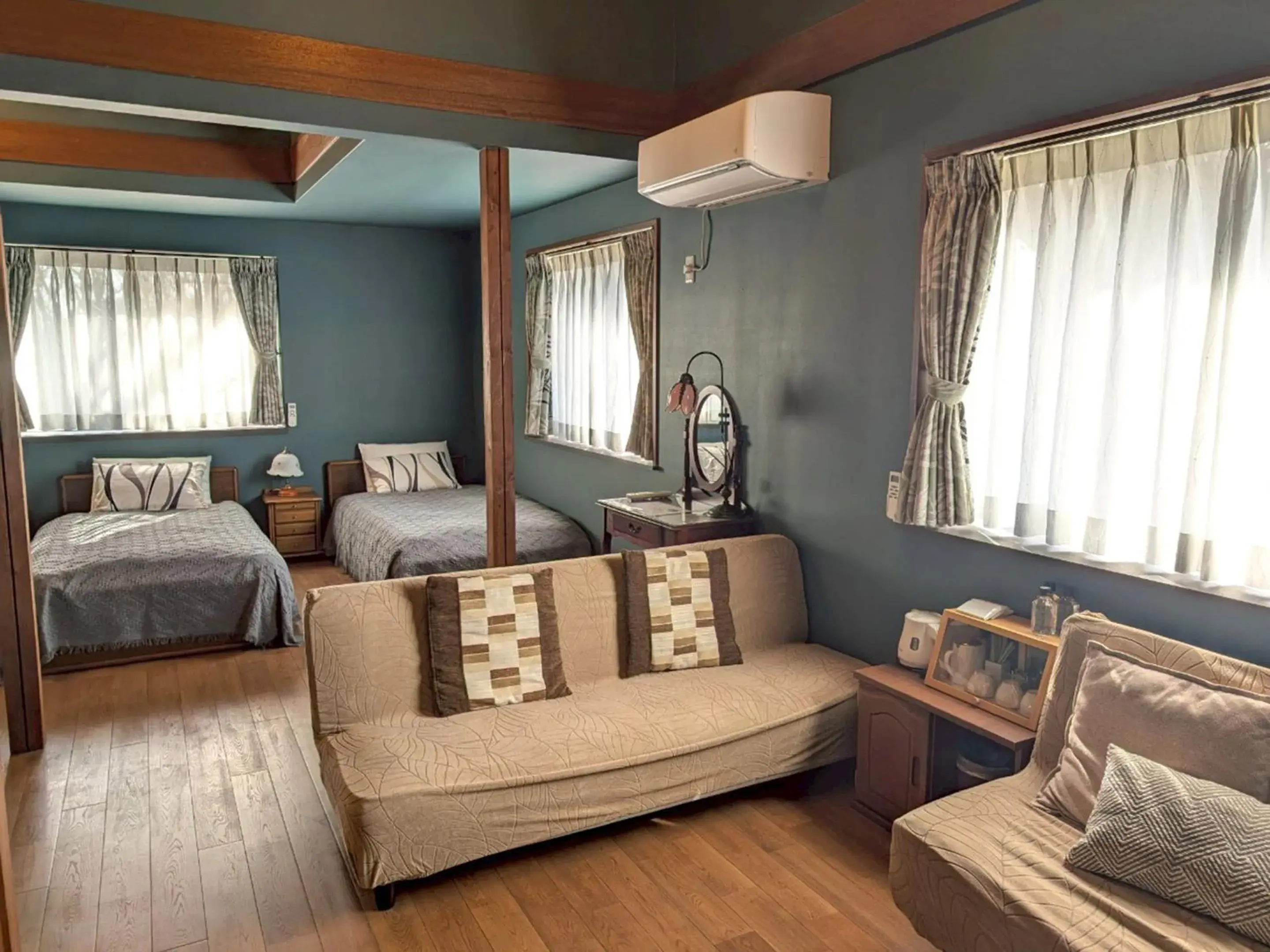 Twin Room with Bathroom - single occupancy in Pension Green Lake Twin Room with Bathroom - single occupancy in Pension Green Lake