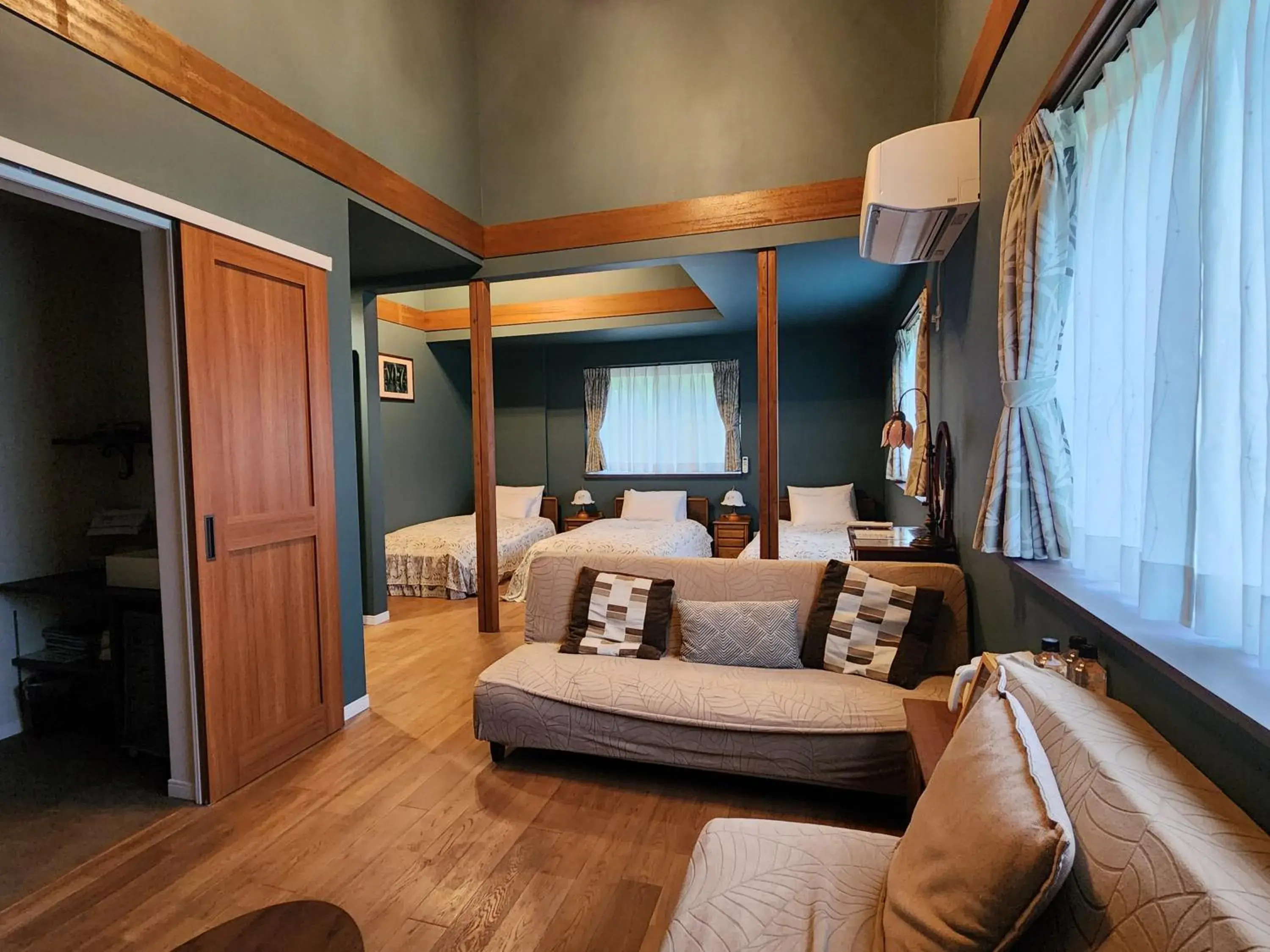 Triple Room with Bathroom - single occupancy in Pension Green Lake Triple Room with Bathroom - single occupancy in Pension Green Lake