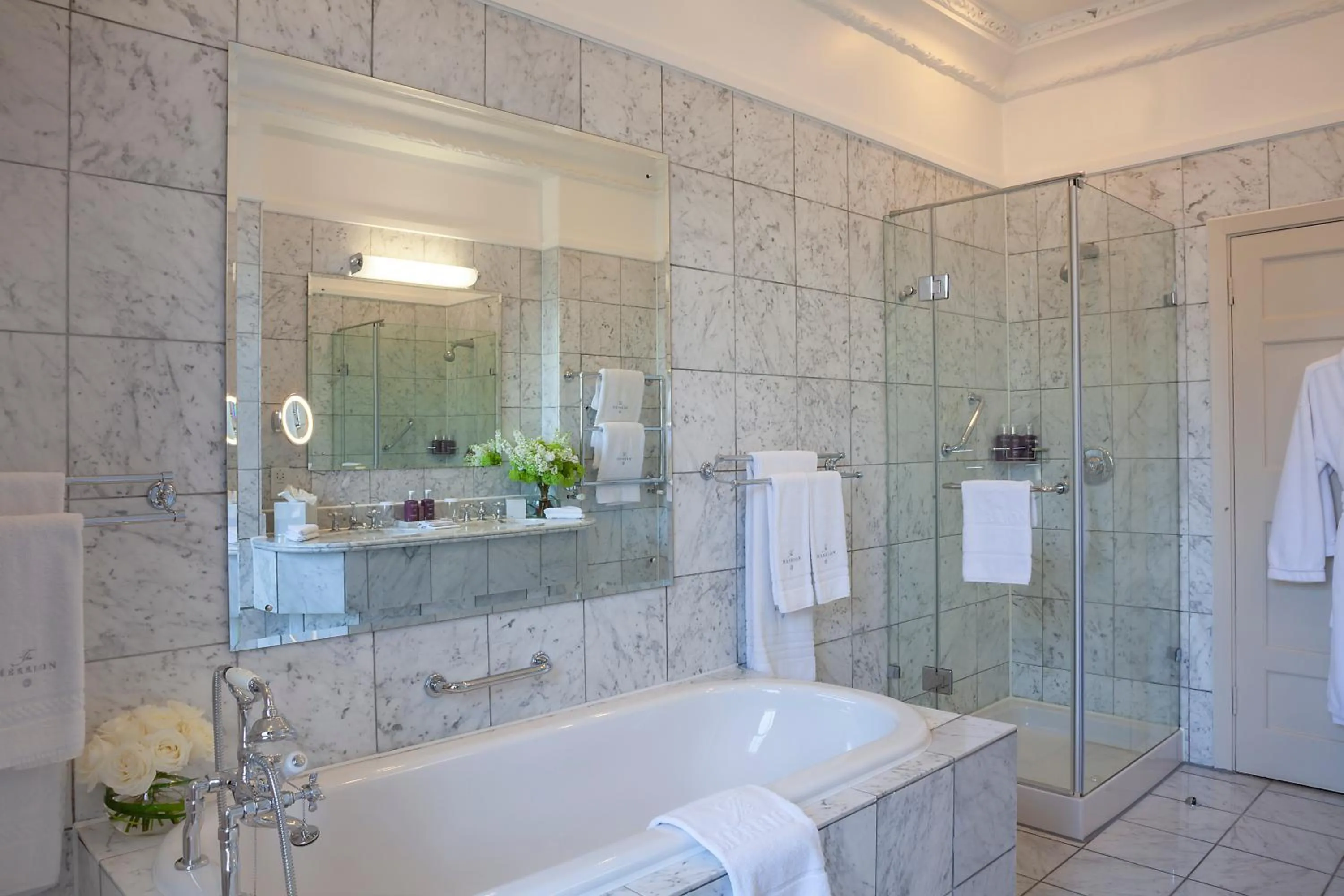 Shower in The Merrion Hotel