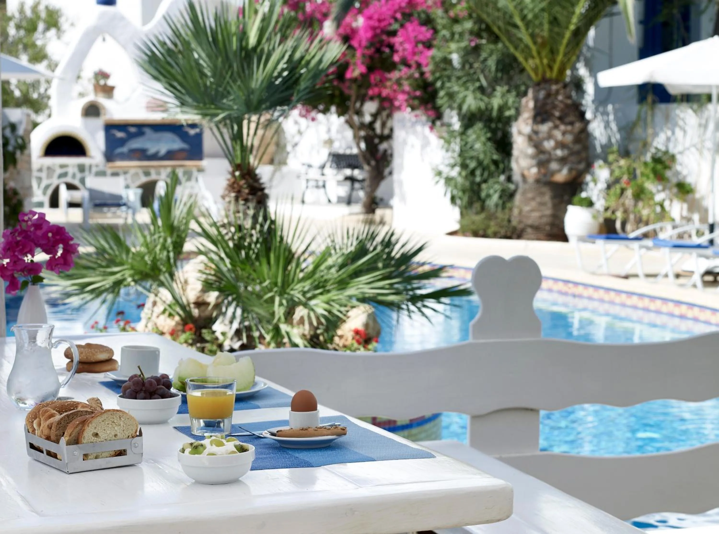 Breakfast in Polikandia Hotel