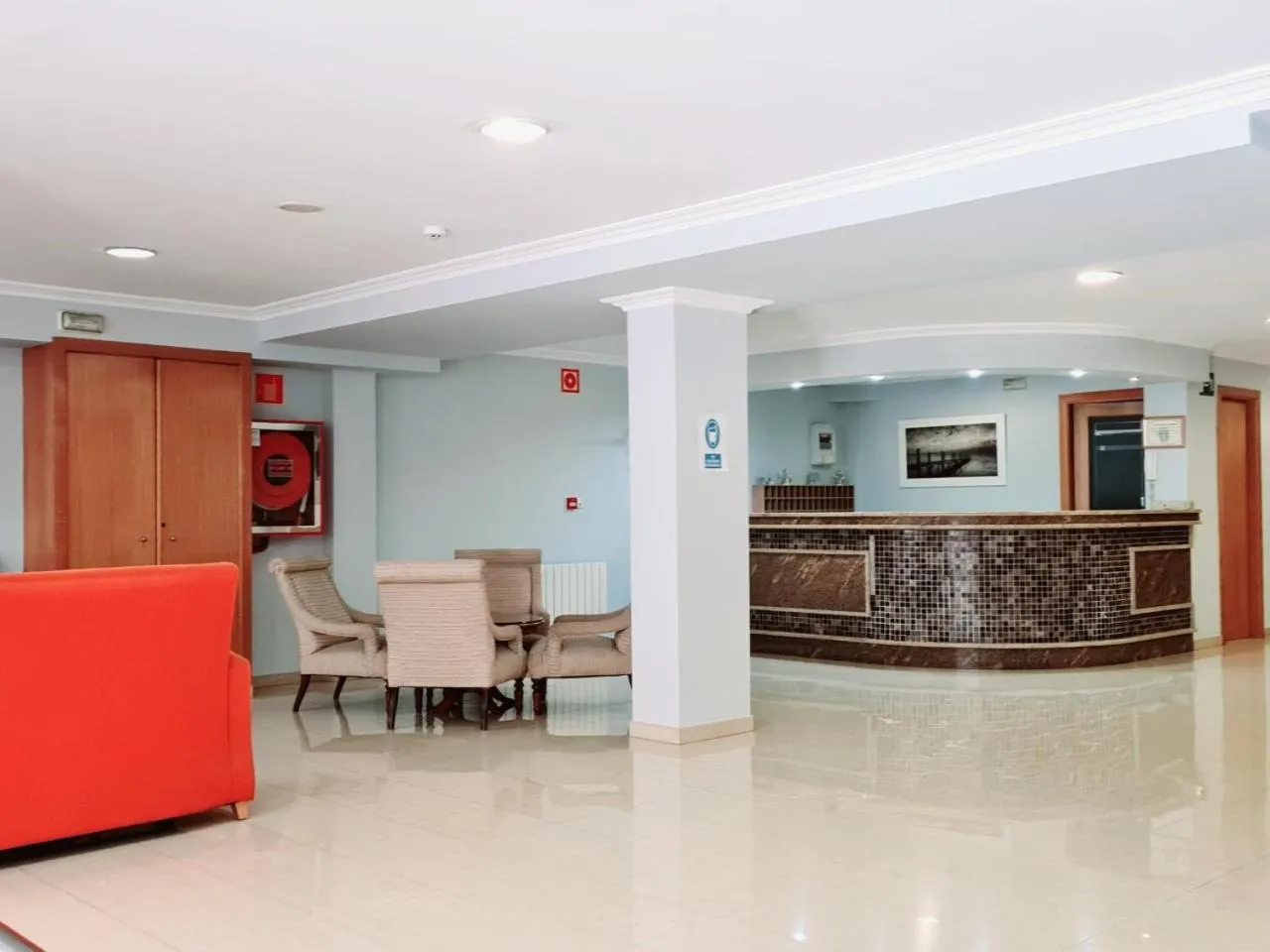 Lobby or reception in Hotel Europa