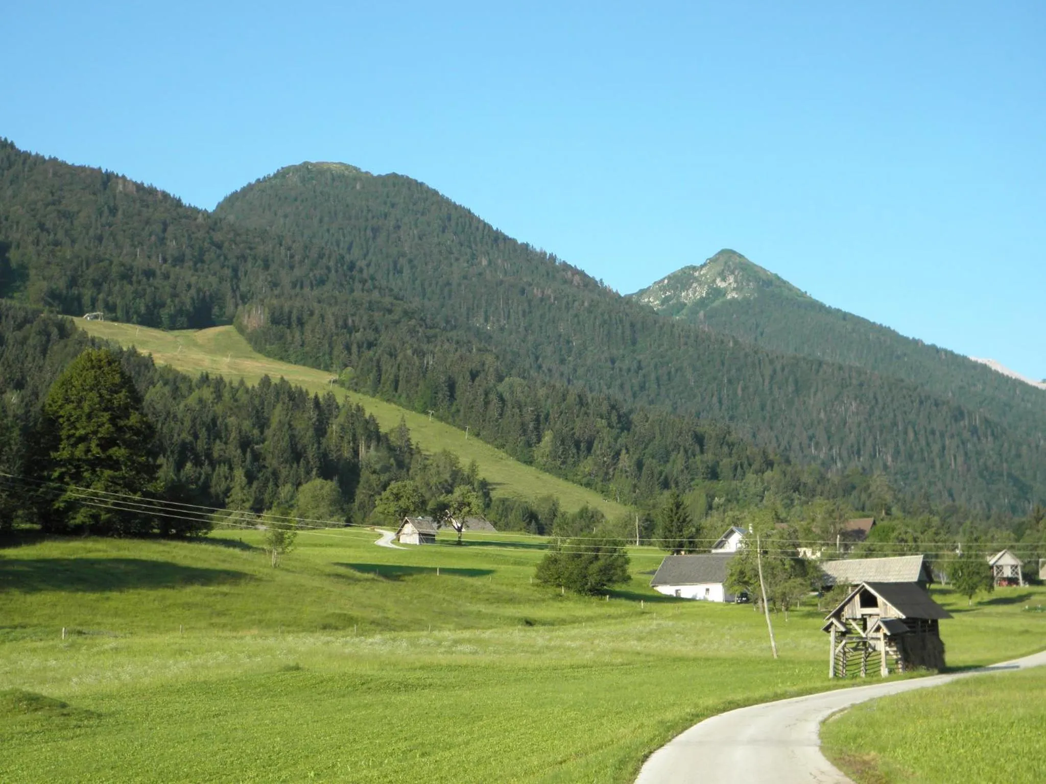 Natural landscape in Apartments Tubej