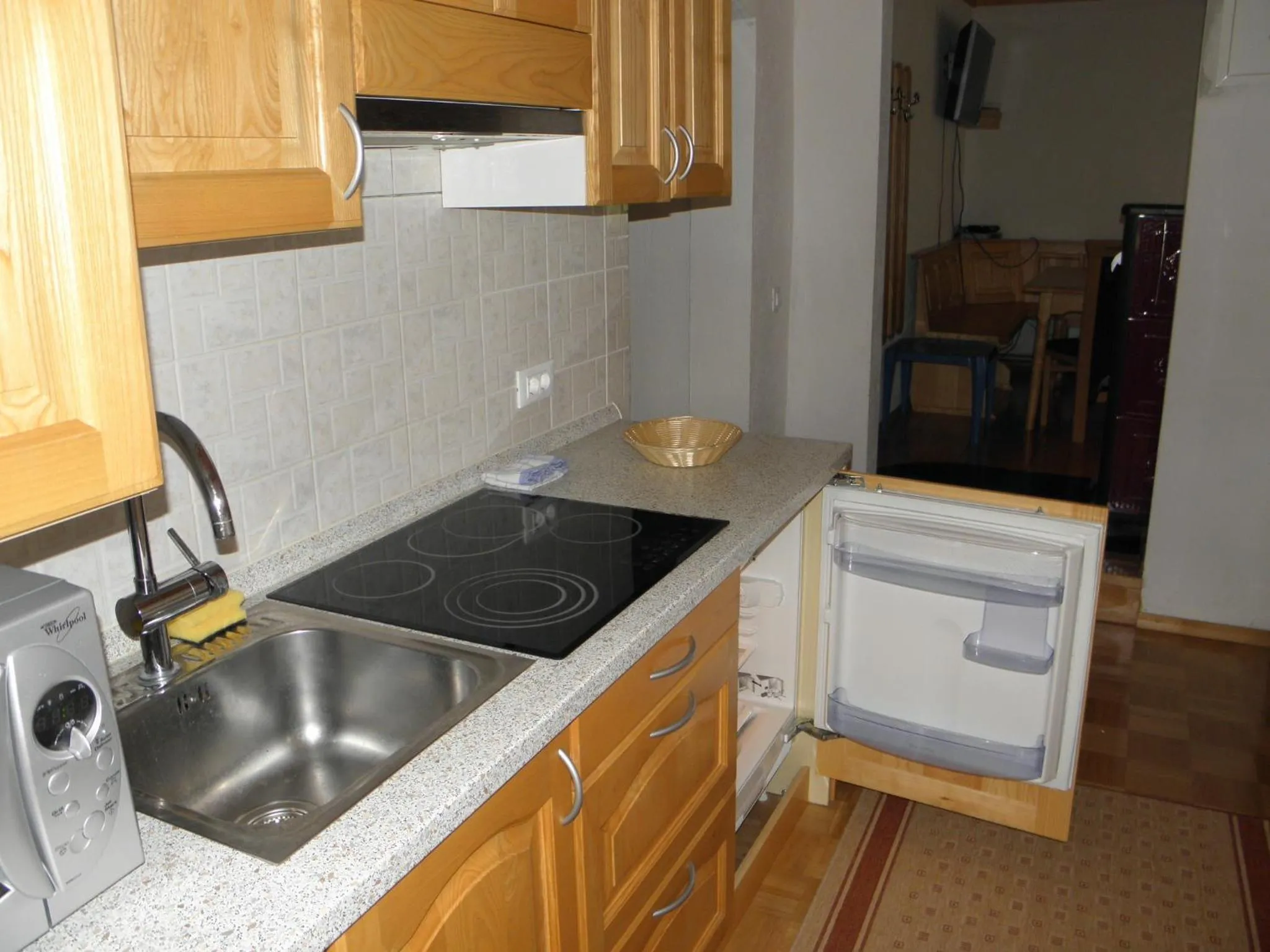 Kitchen or kitchenette in Apartments Tubej
