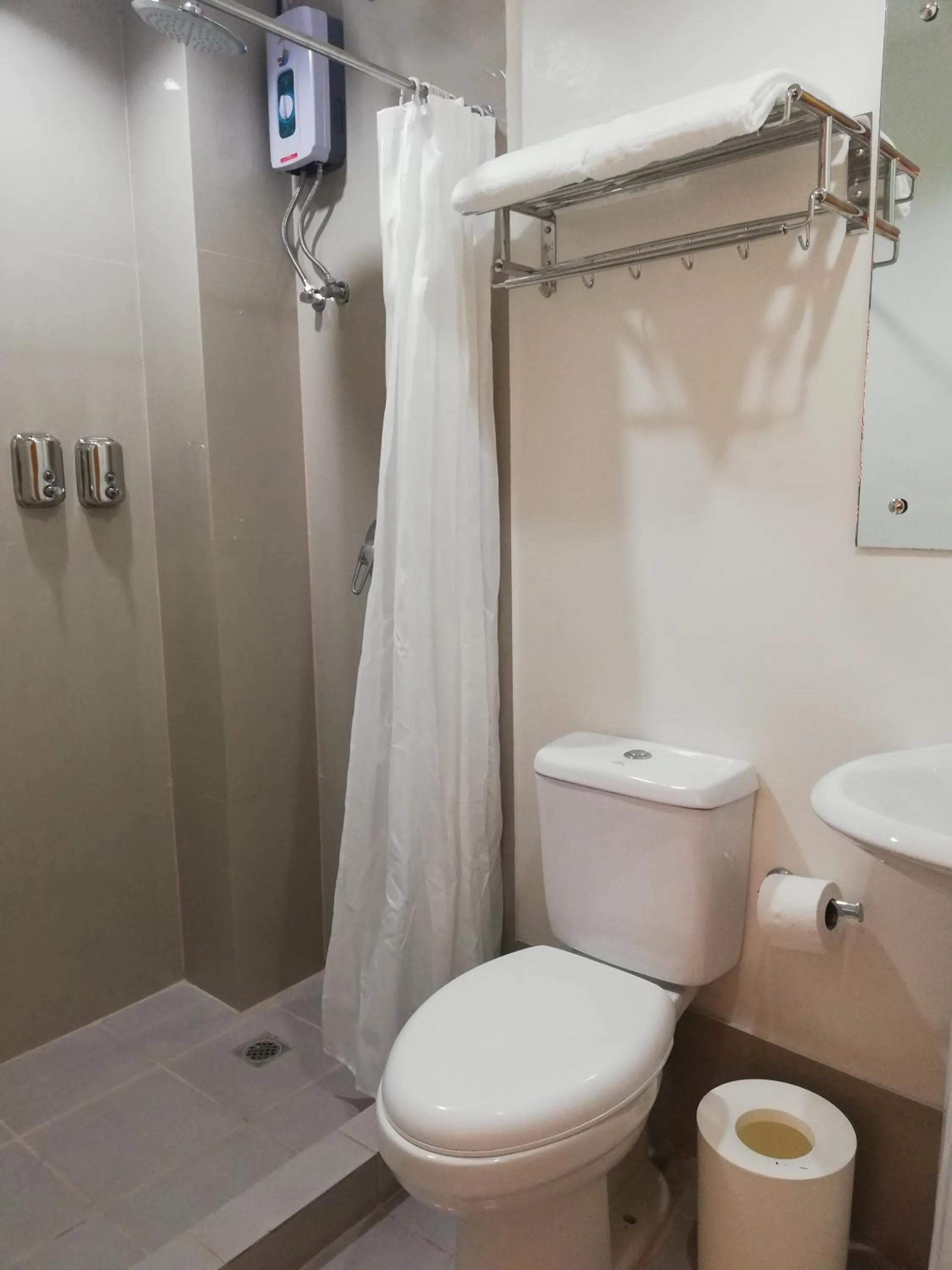 Shower in Eon Centennial Express Hotel