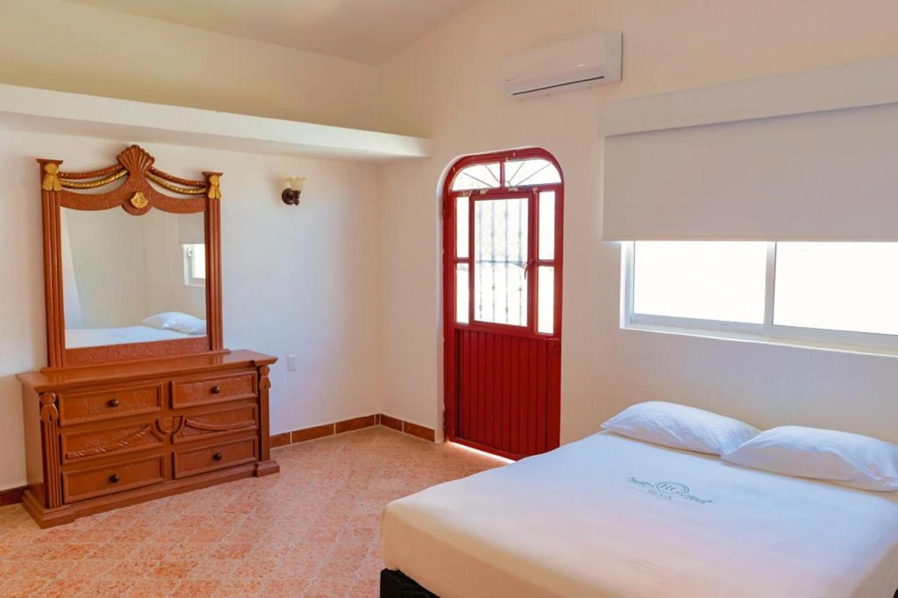 Bedroom, Bed in Hotel Rega Suites Guayabitos - Family & Kitchen