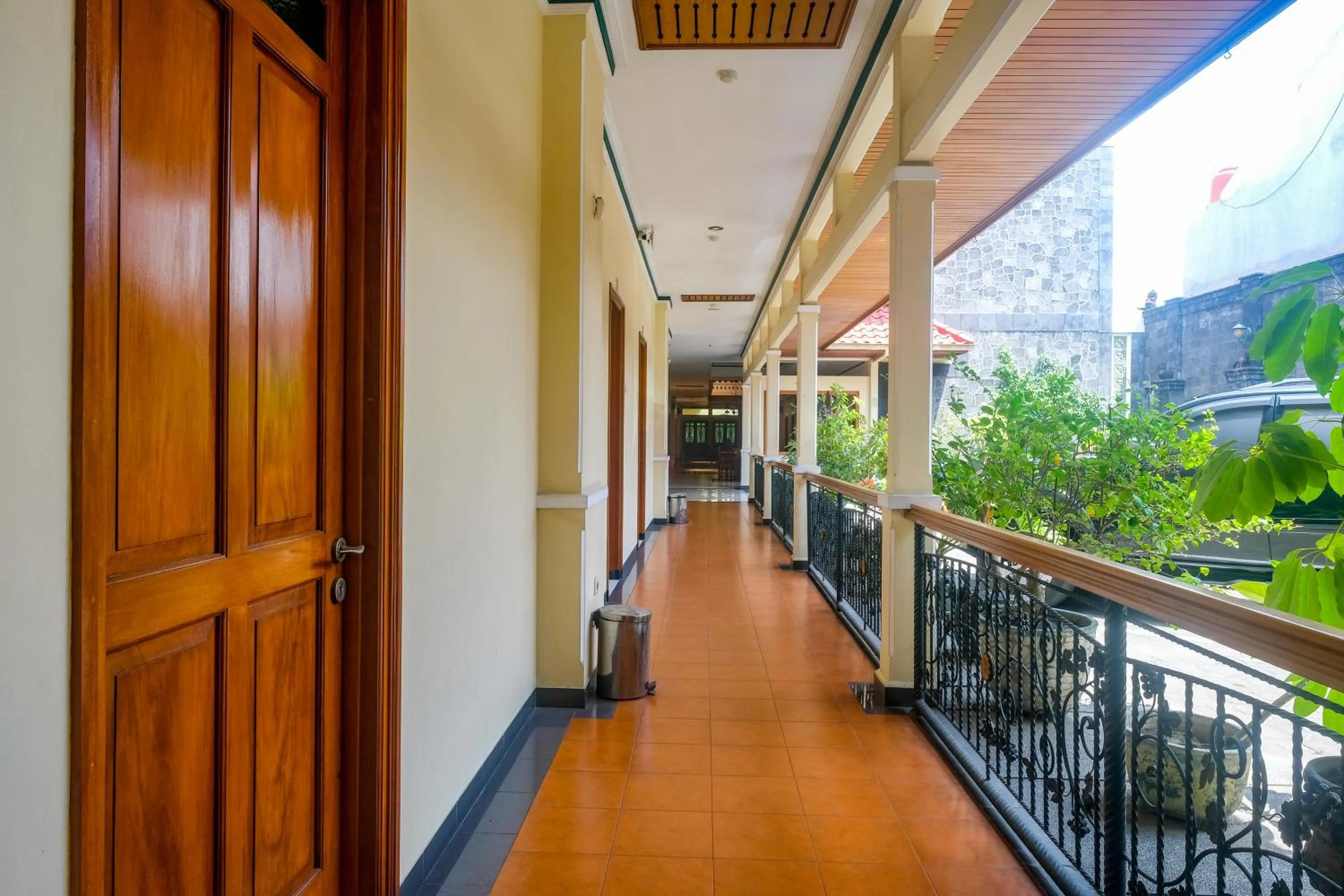 Balcony/Terrace in RedDoorz near XT Square Yogyakarta