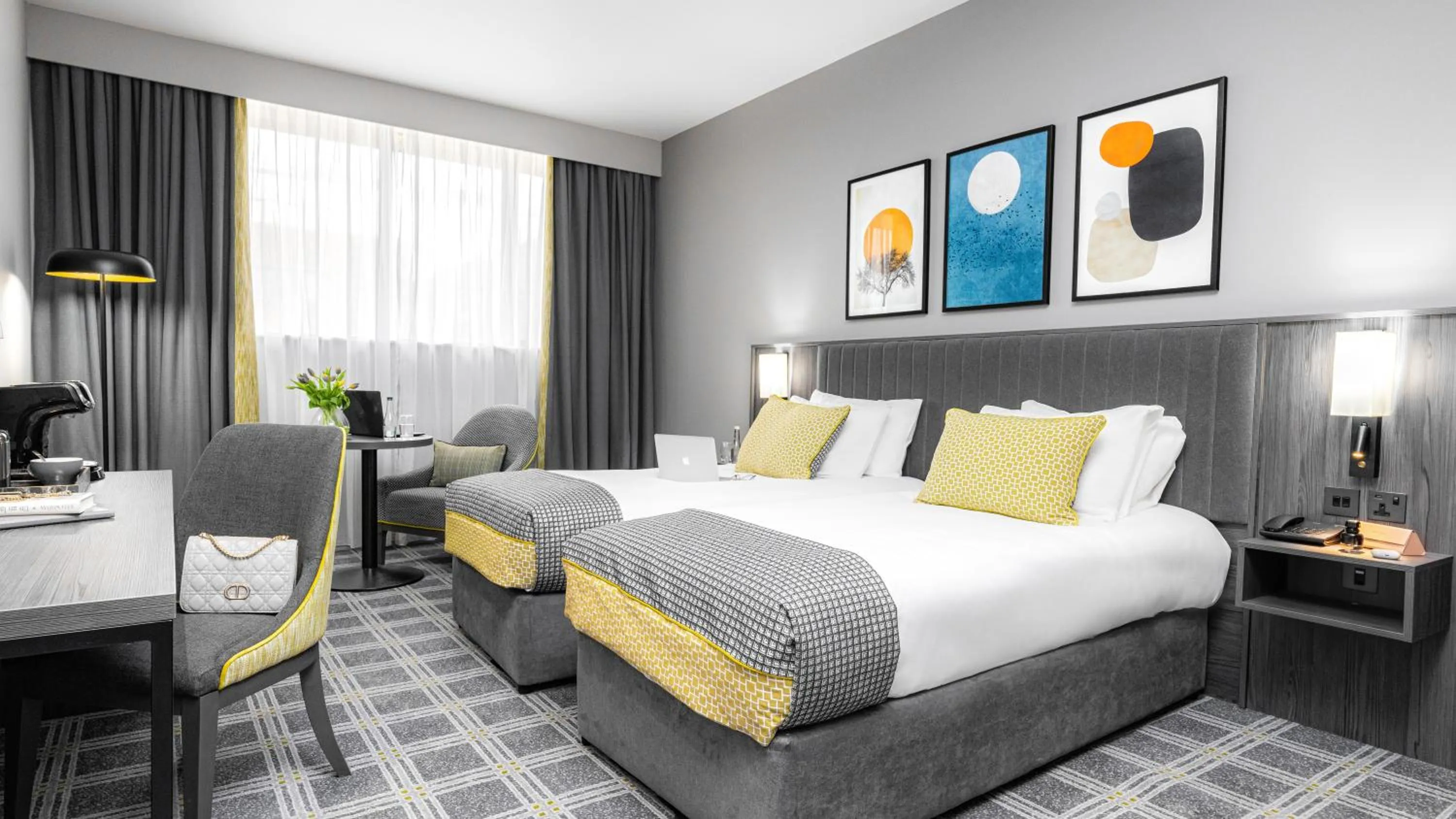 Photo of the whole room, Bed in Plaza Hotel Tallaght