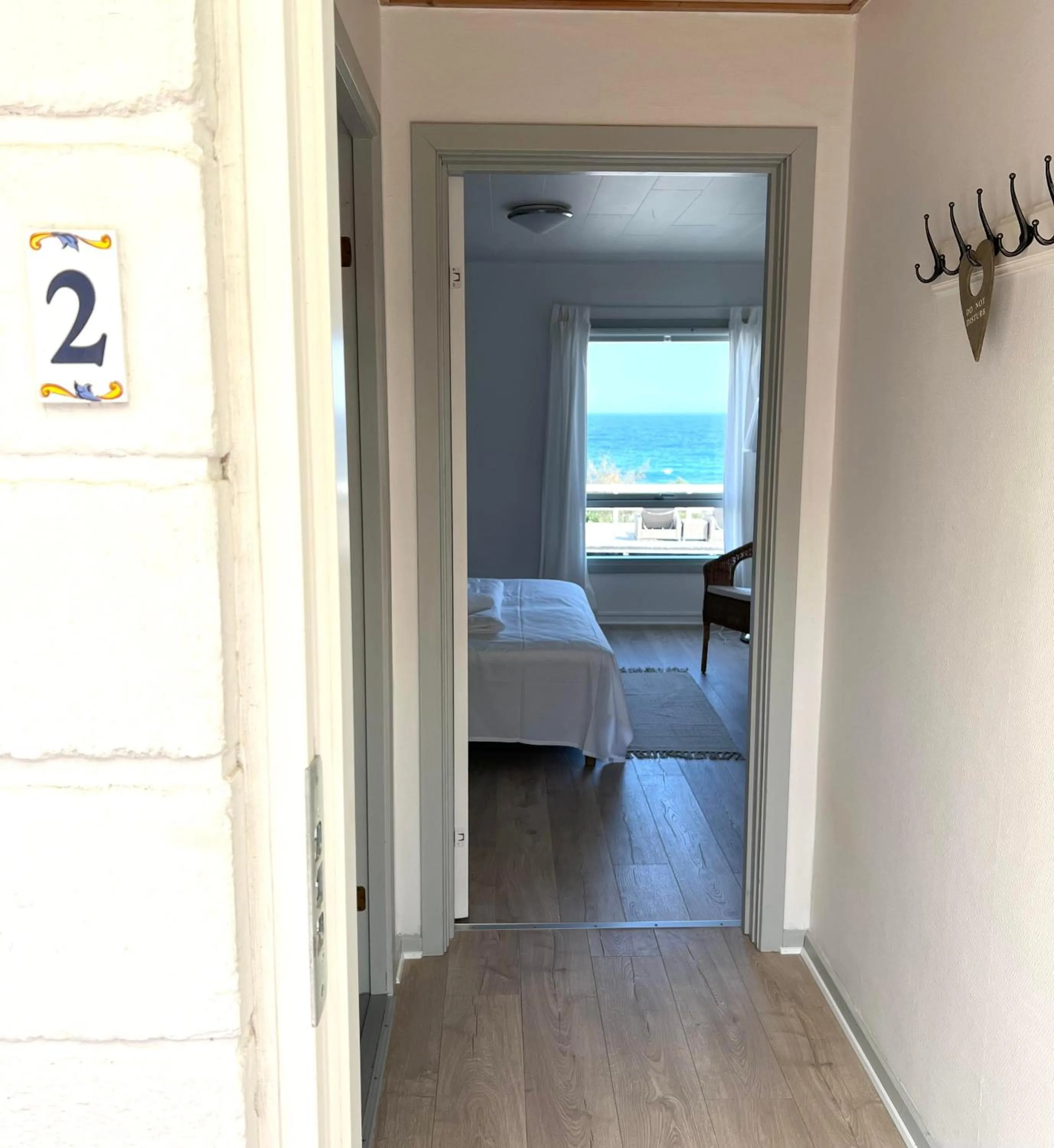 Bed in Sandkaas Badehotel