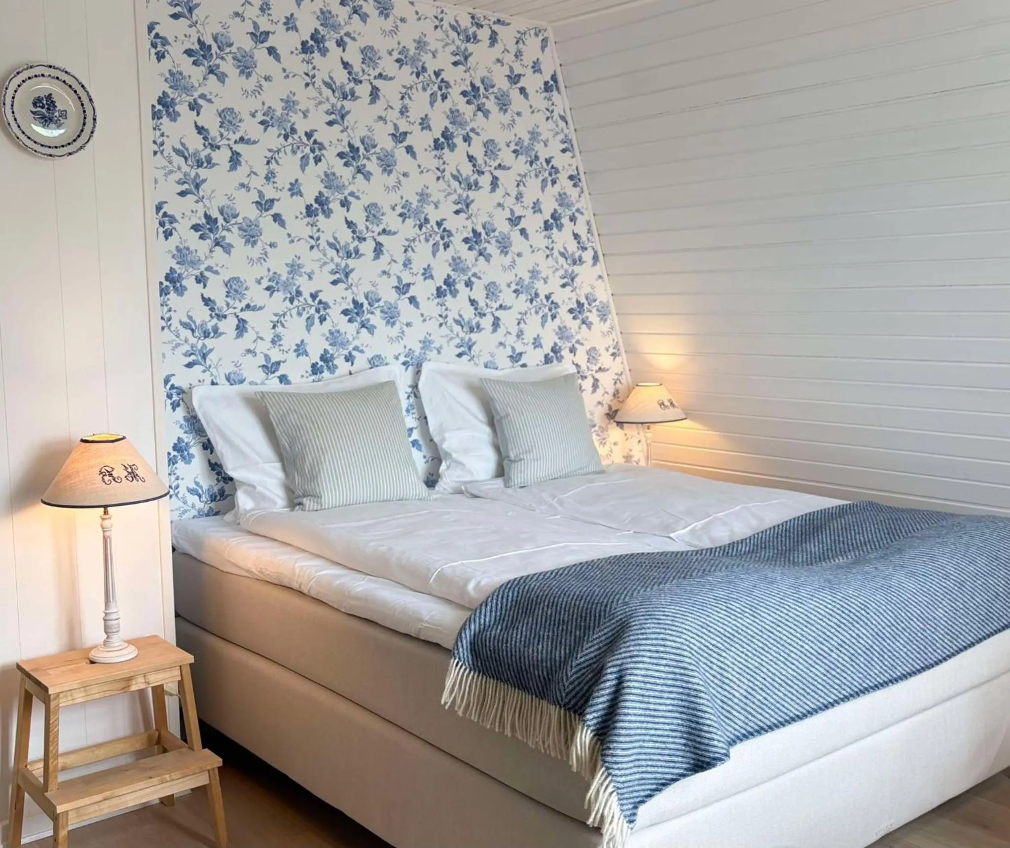 Bed in Sandkaas Badehotel