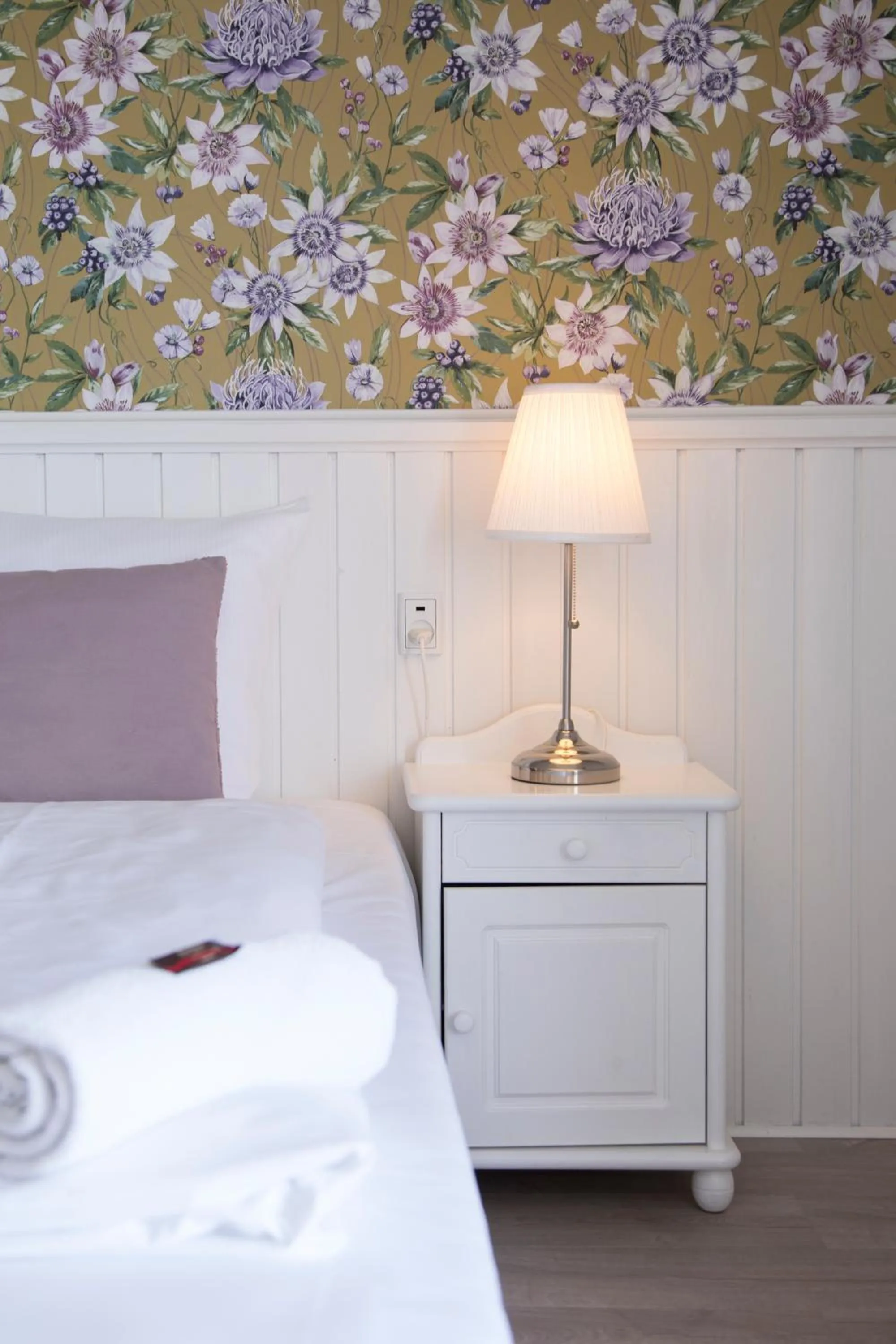 Bed in Sandkaas Badehotel