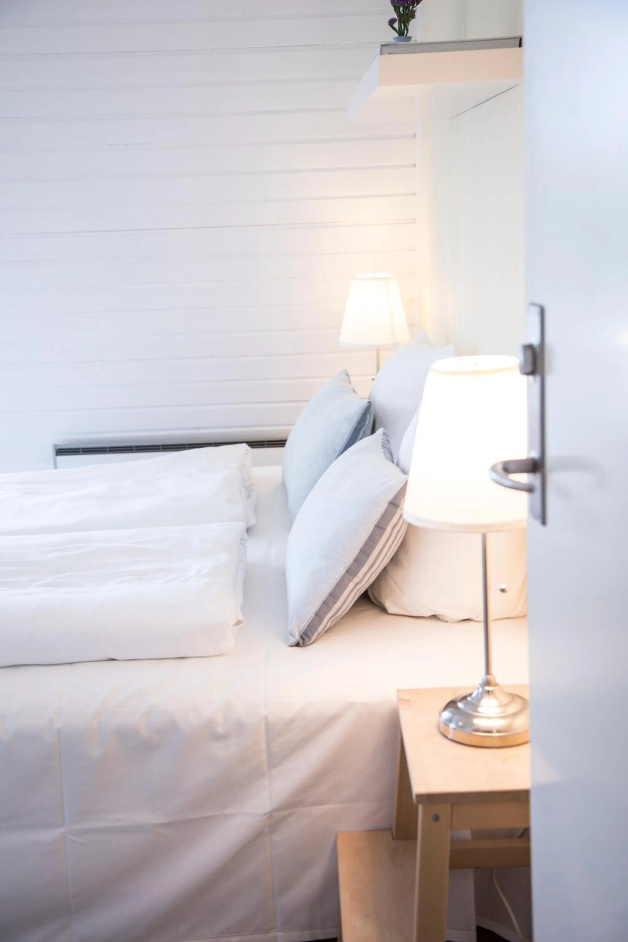 Bed in Sandkaas Badehotel