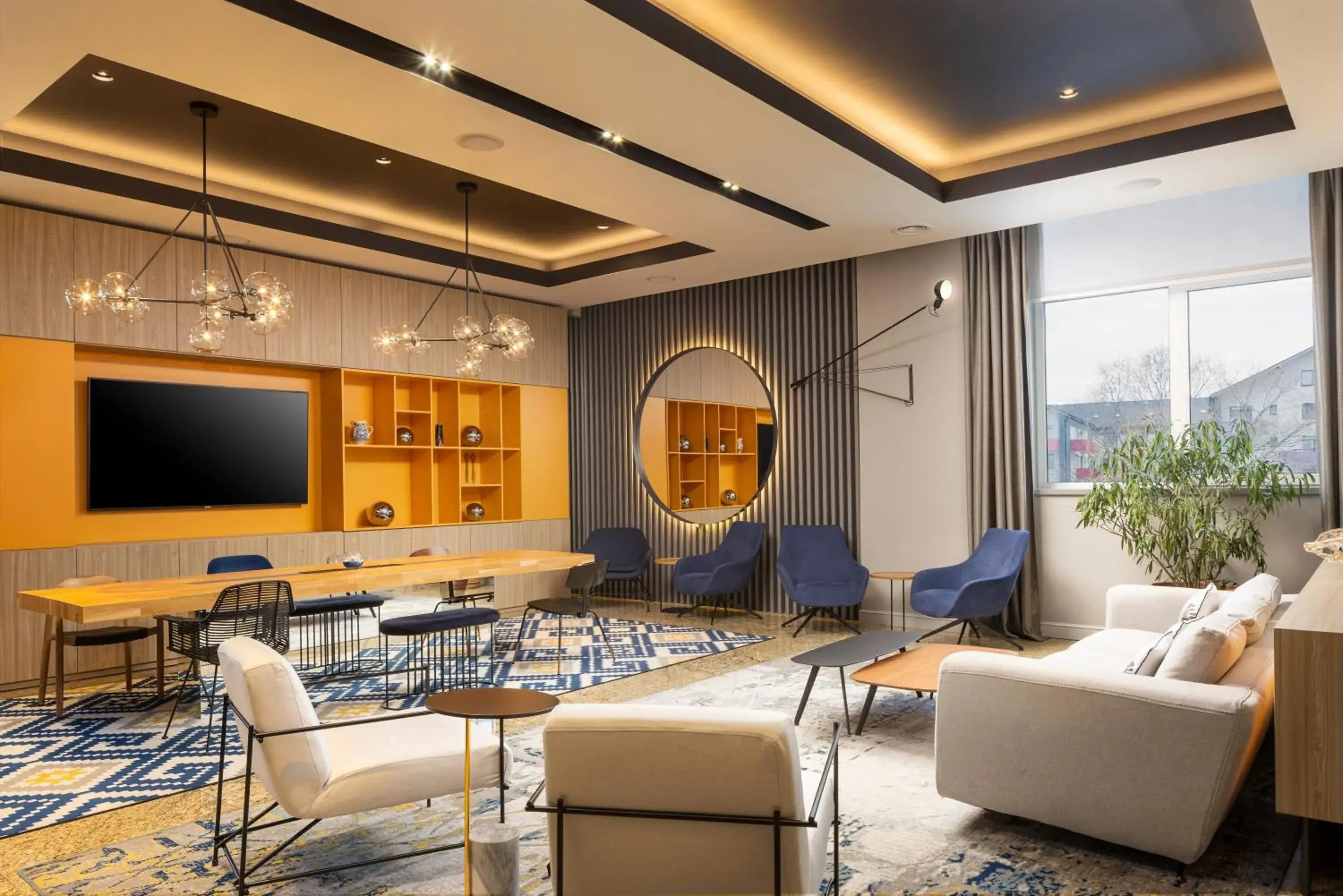 Lobby or reception in Mercure Sibiu Airport Lobby or reception in Mercure Sibiu Airport