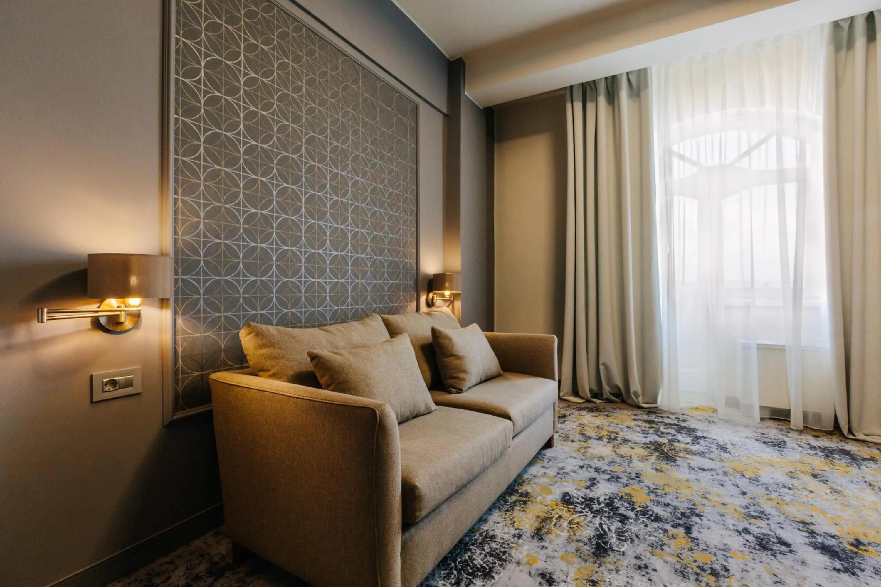 Bed in Mercure Sibiu Airport