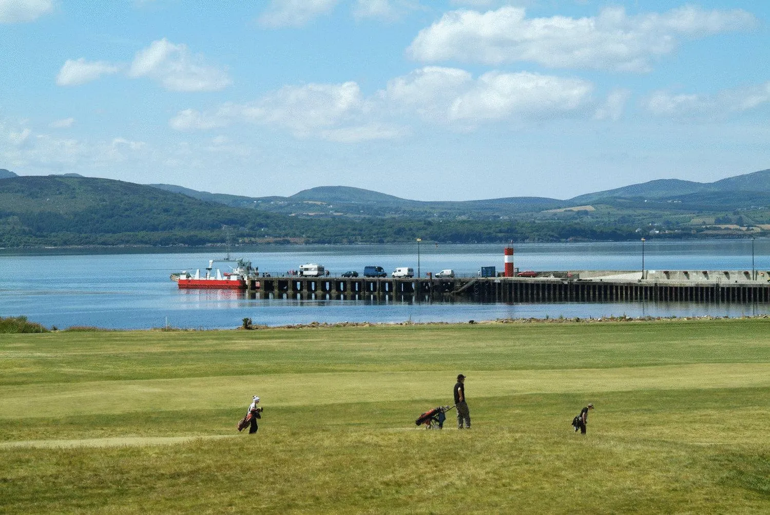Golfcourse in Inishowen Gateway Hotel