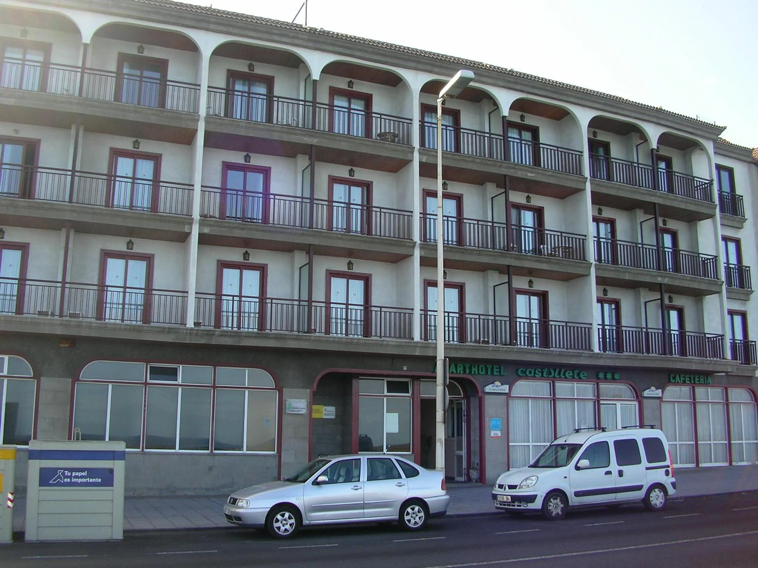 Facade/entrance in Hotel Castillete