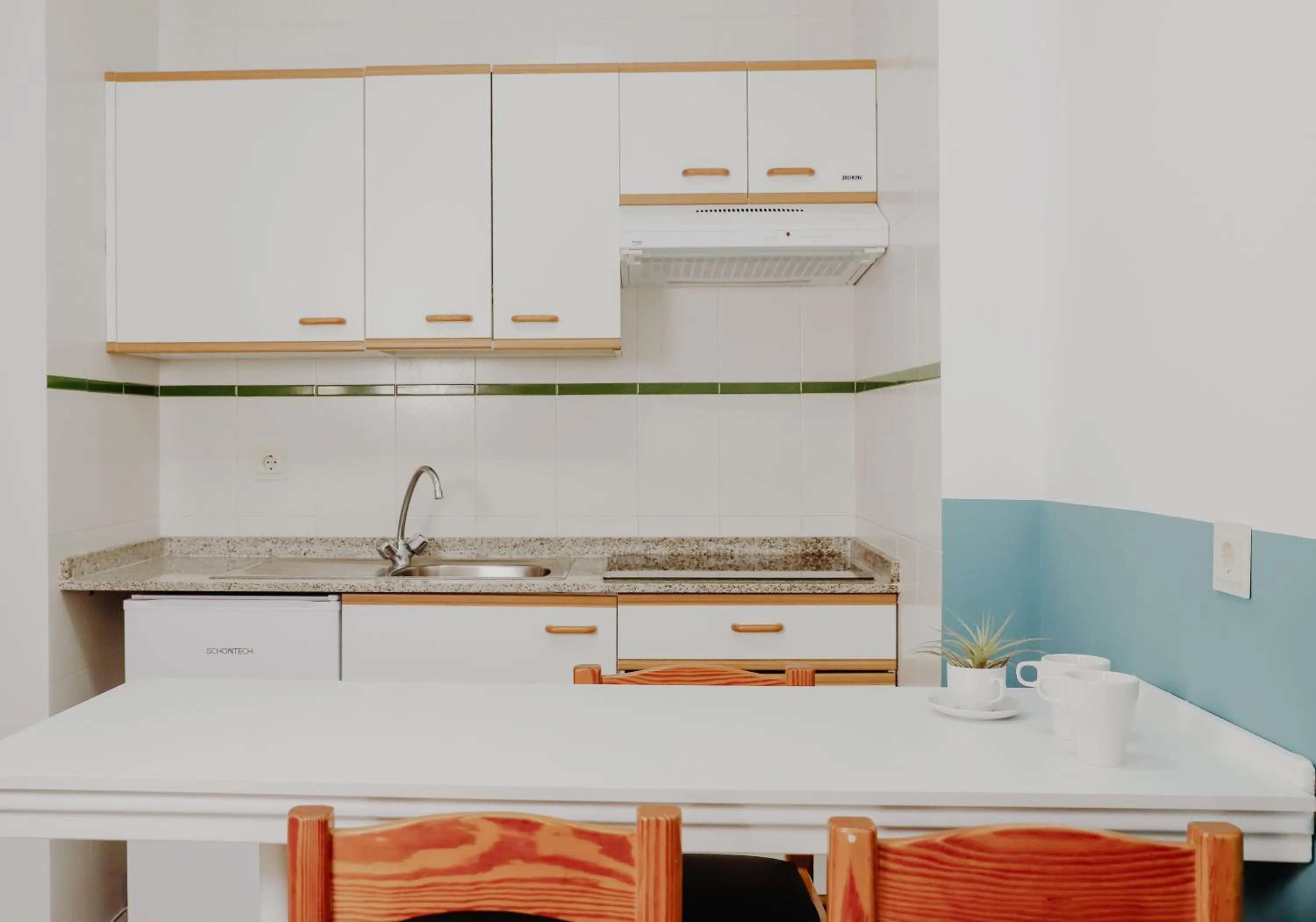 Kitchen or kitchenette in Hotel Castillete