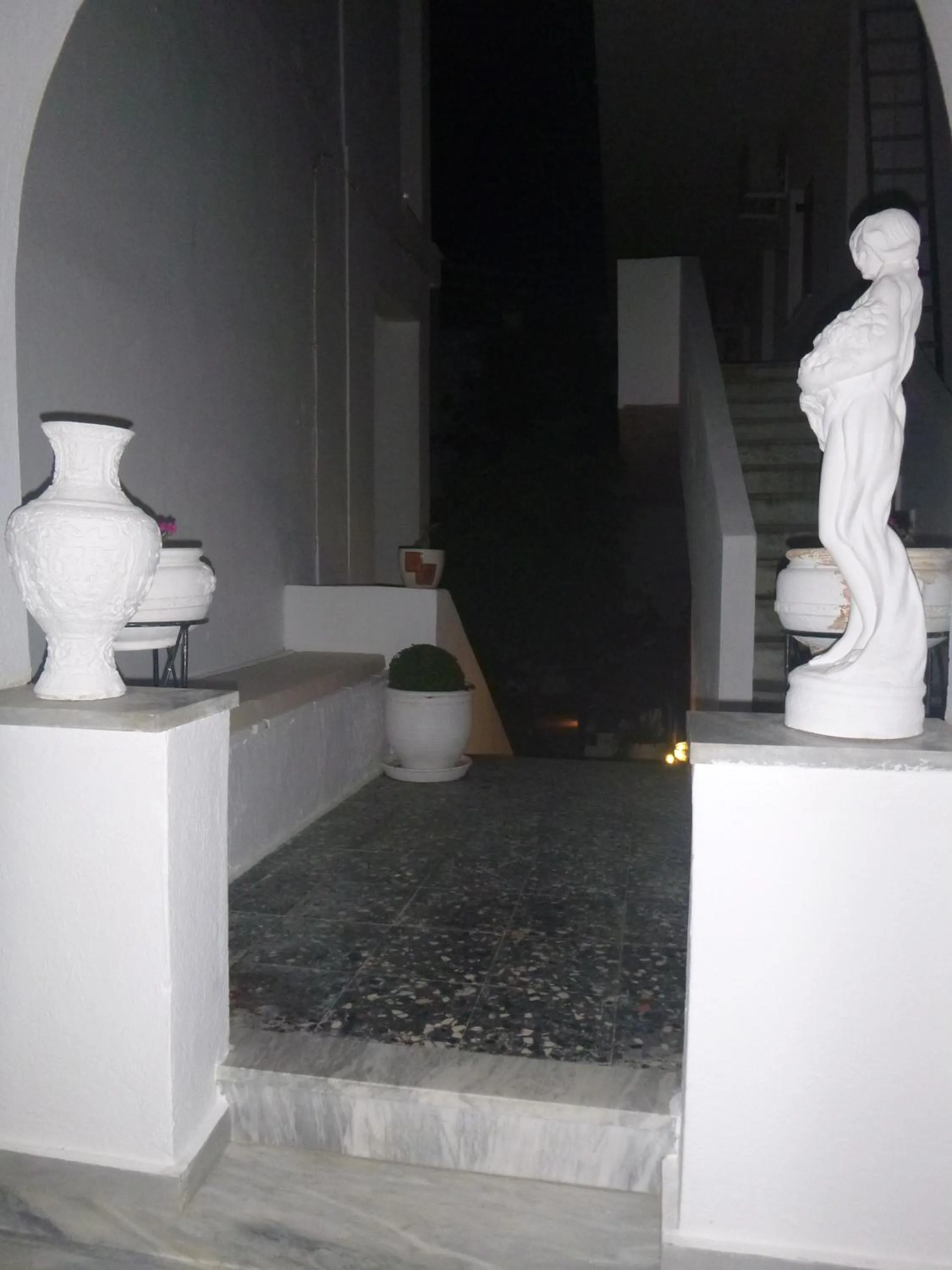 Decorative detail in Karafelas Hotel