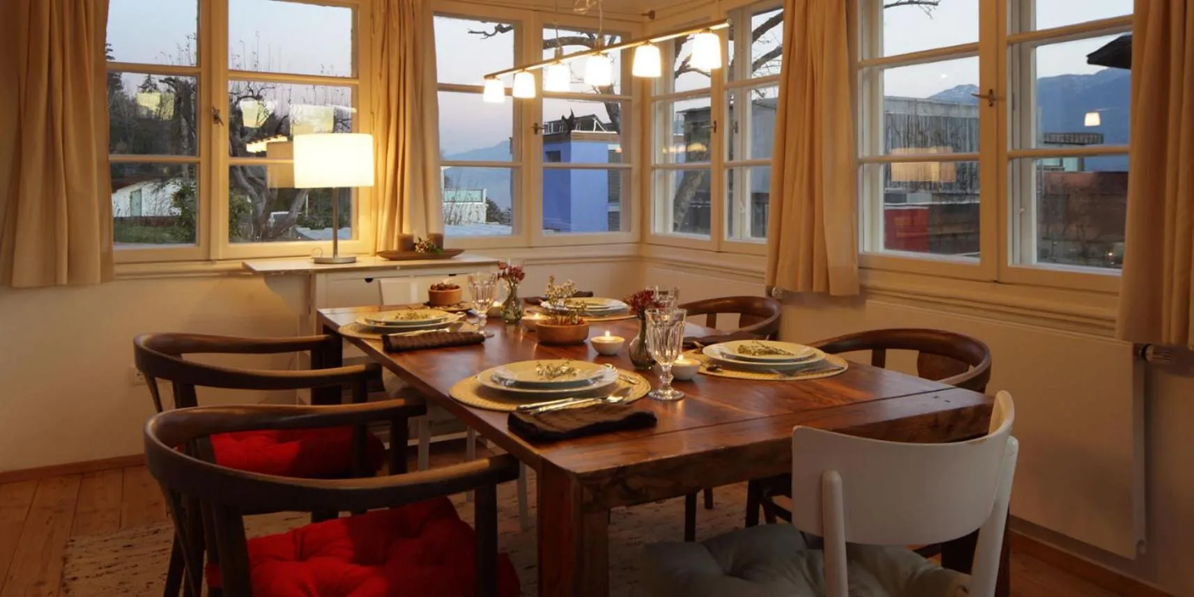 Dining area in Chalet INN