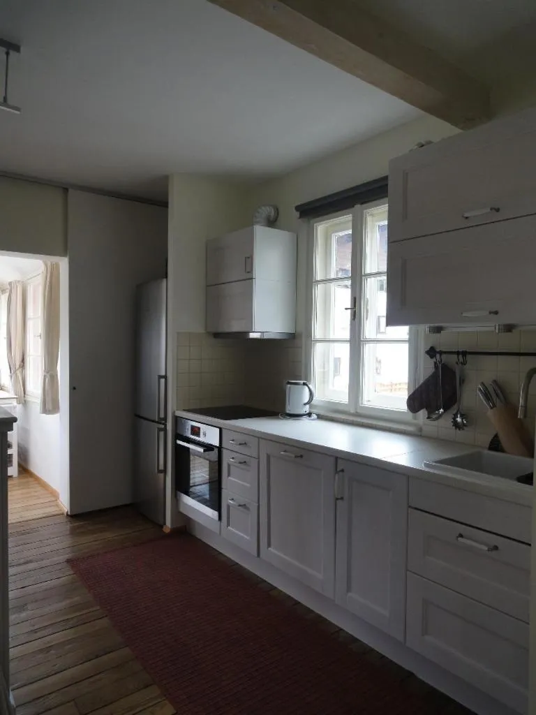 Kitchen or kitchenette in Chalet INN