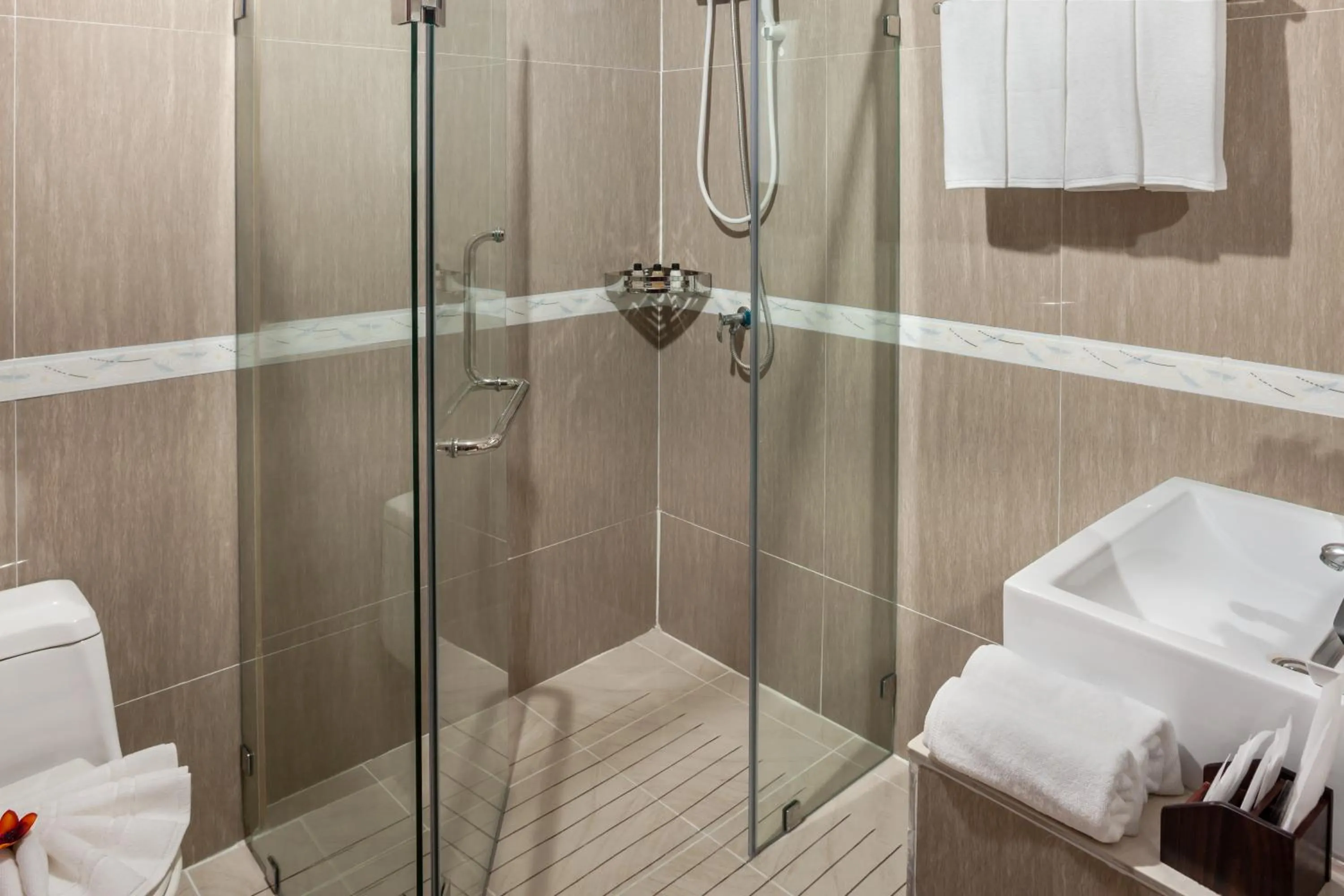 Bathroom in SureStay By Best Western Iconic Suvarnabhumi