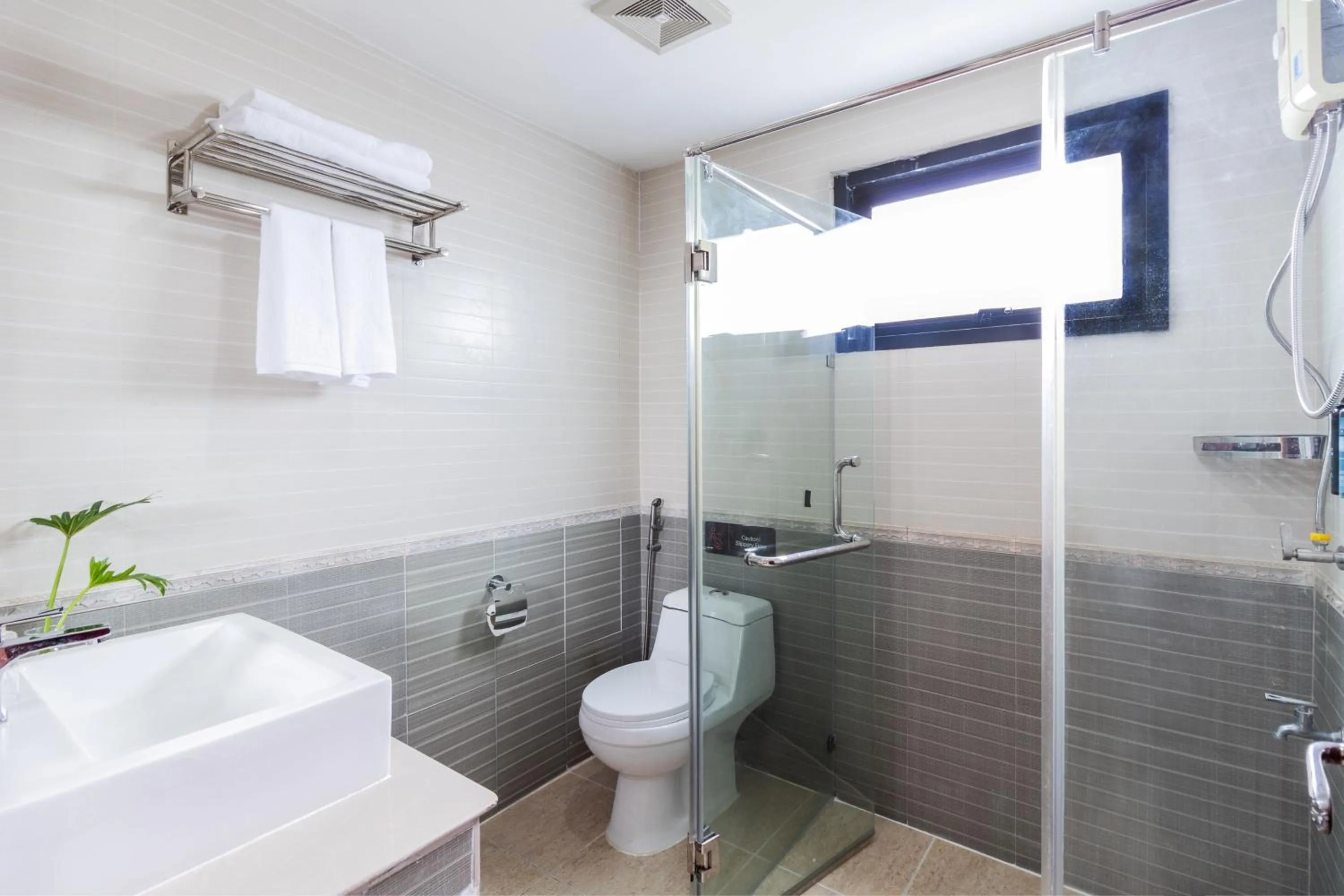 Bathroom in SureStay By Best Western Iconic Suvarnabhumi