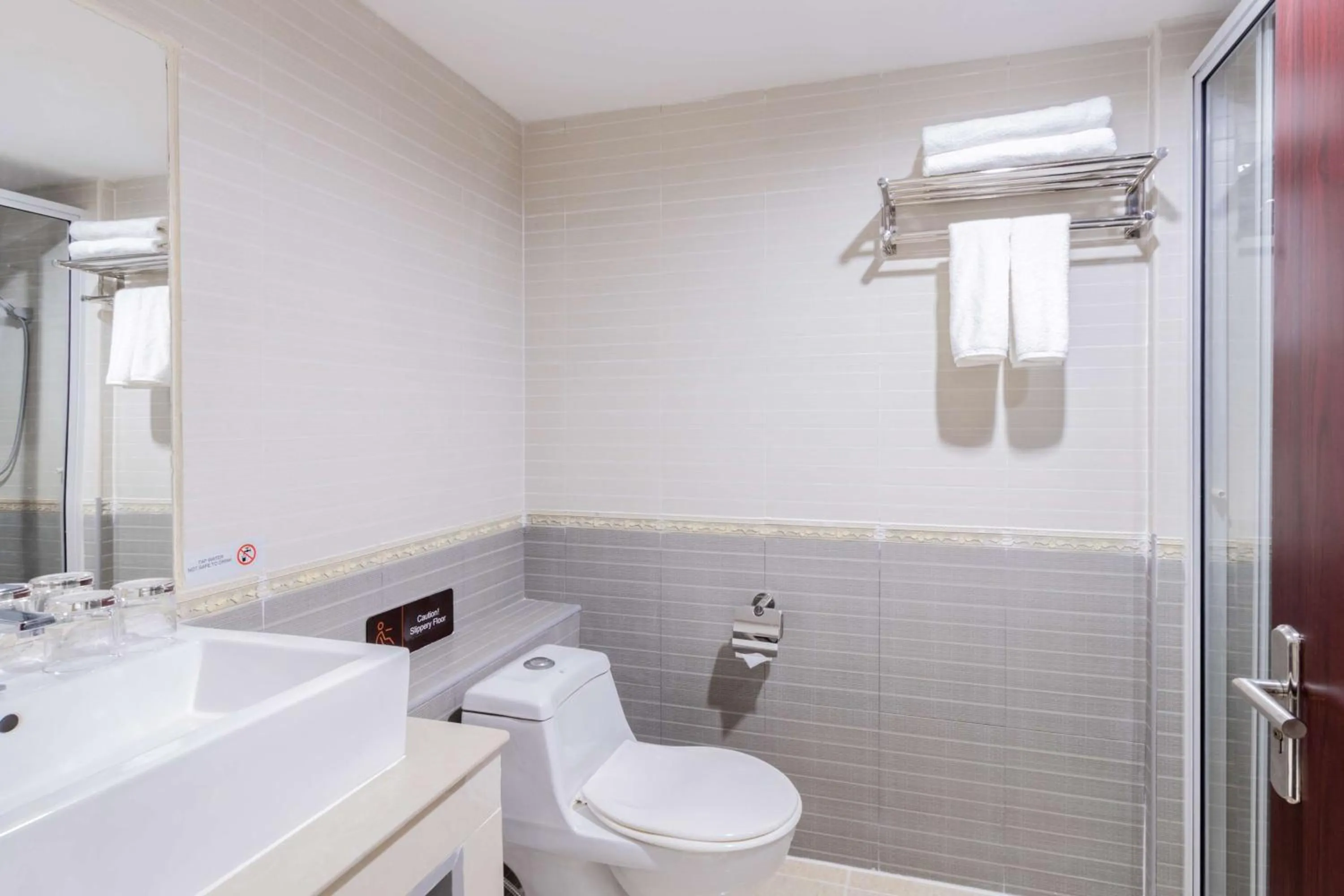 Bathroom in SureStay By Best Western Iconic Suvarnabhumi