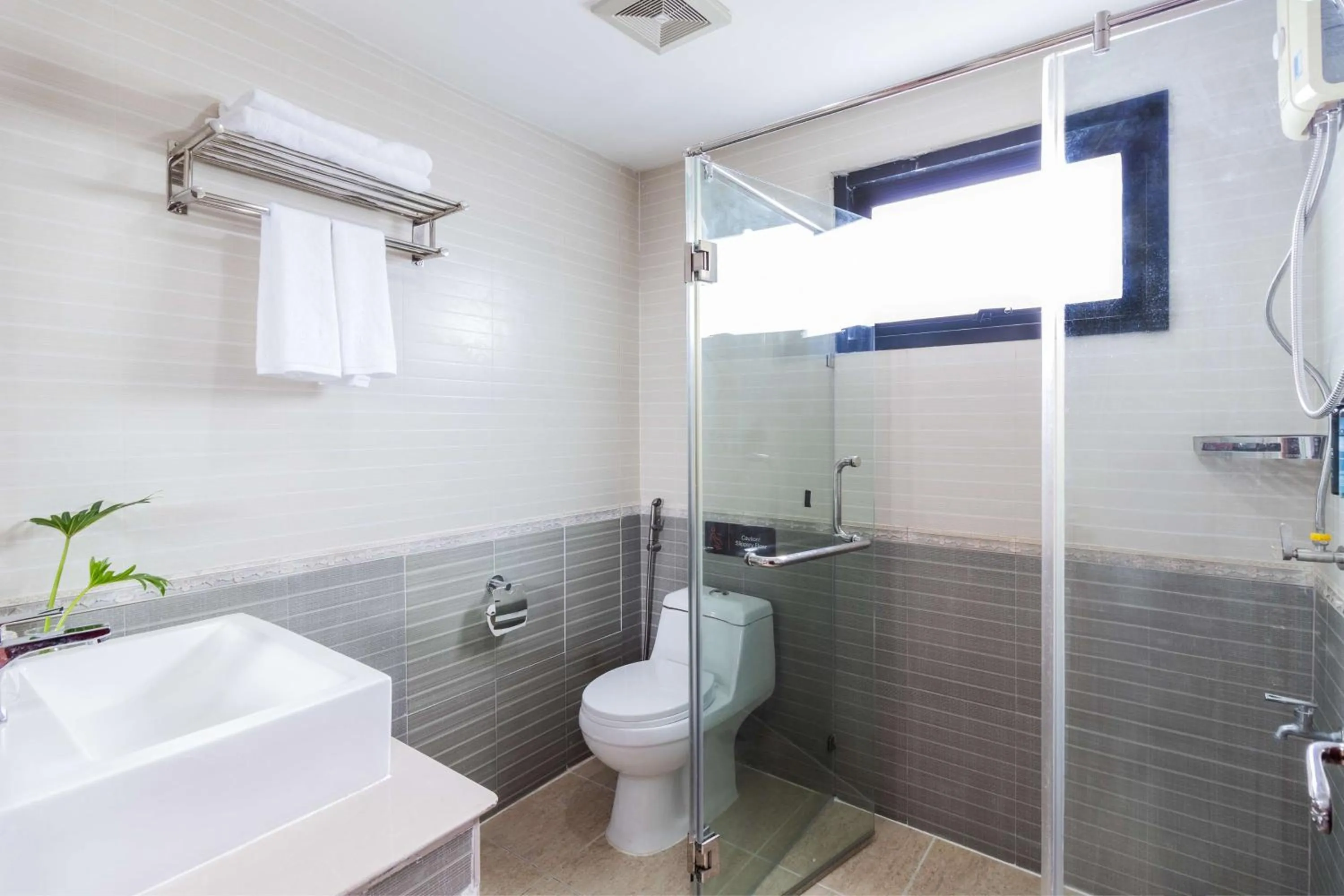 Bathroom in SureStay By Best Western Iconic Suvarnabhumi