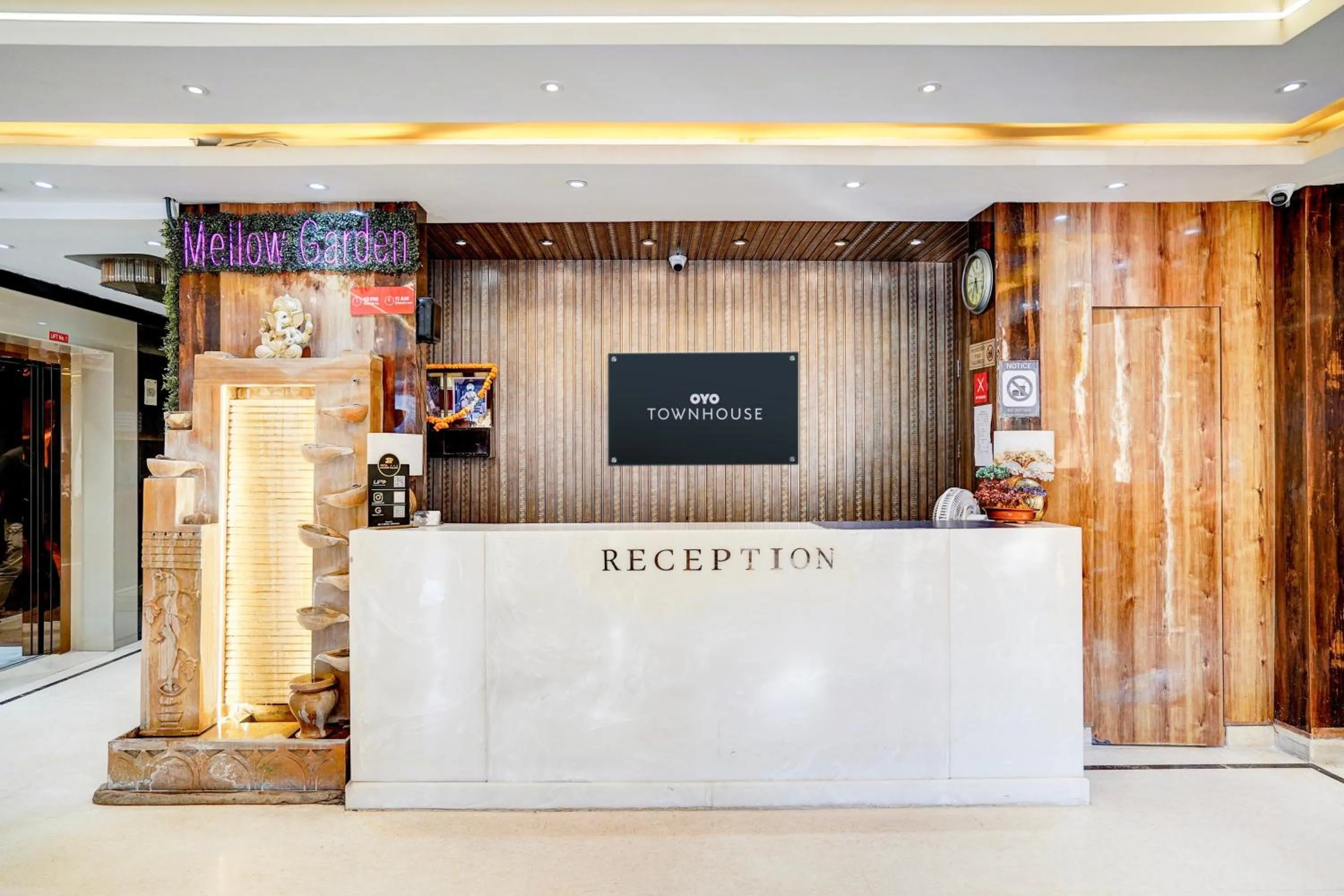Lobby or reception in Townhouse Jageer Palace Near Mayapuri Chowk