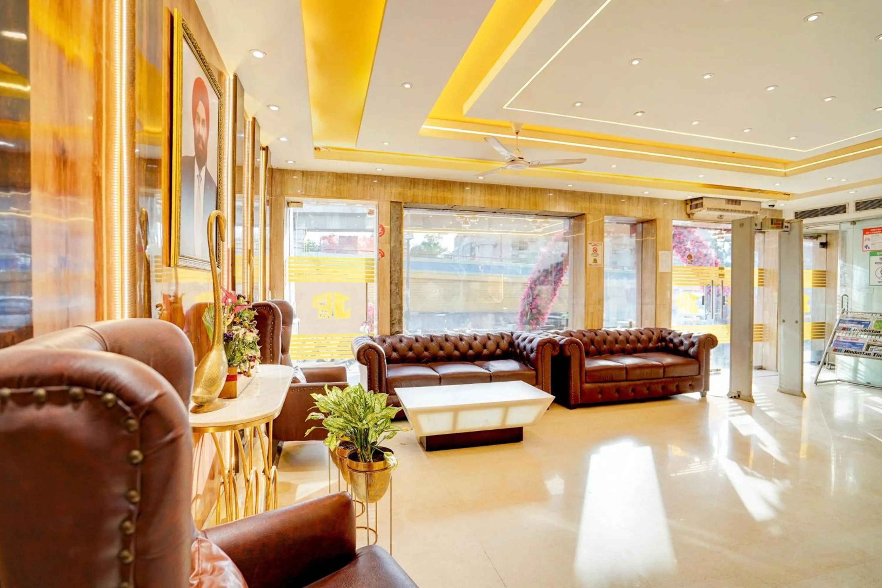 Lobby or reception in Townhouse Jageer Palace Near Mayapuri Chowk