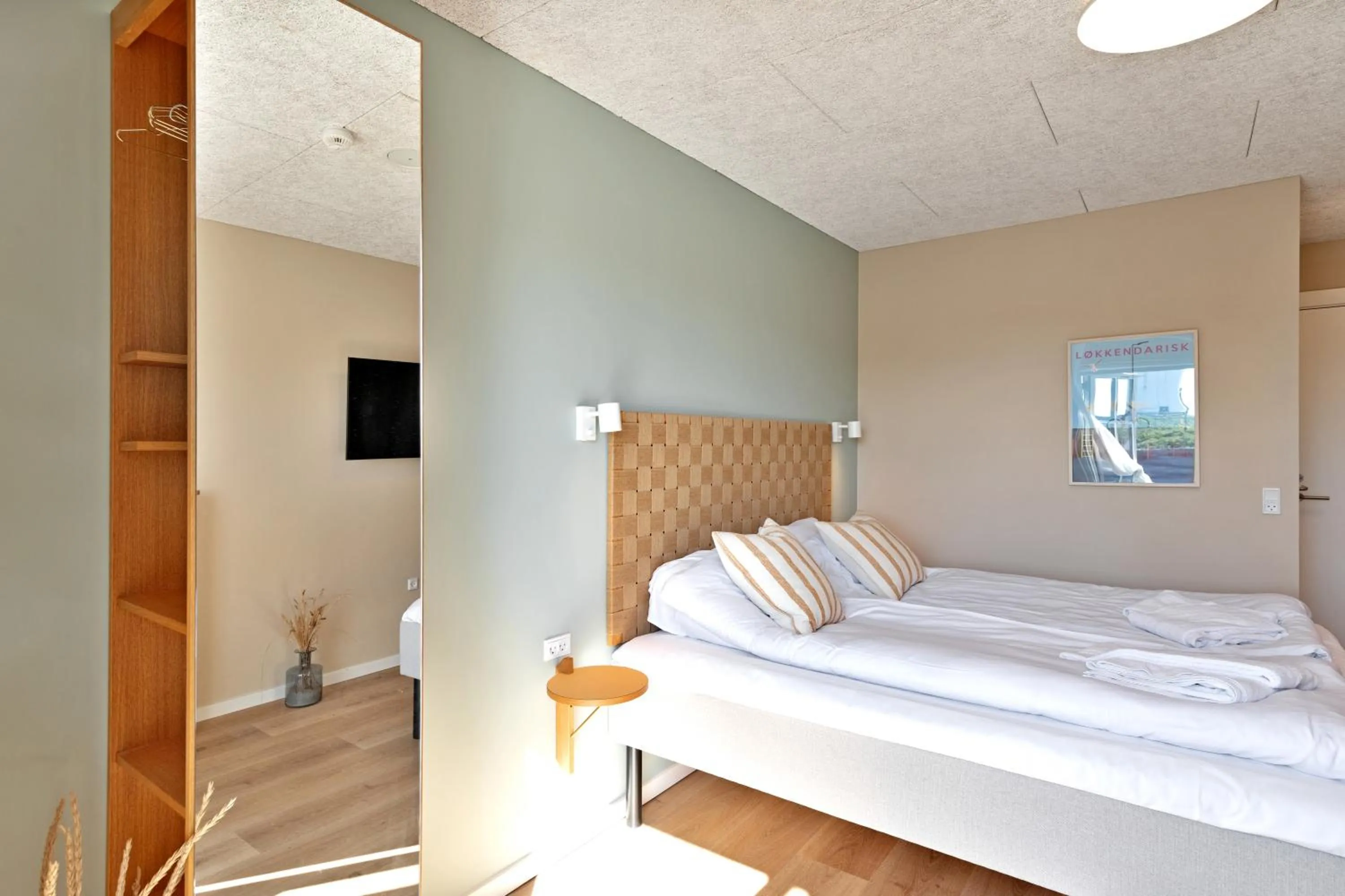 Bedroom in Hotel Klitbakken