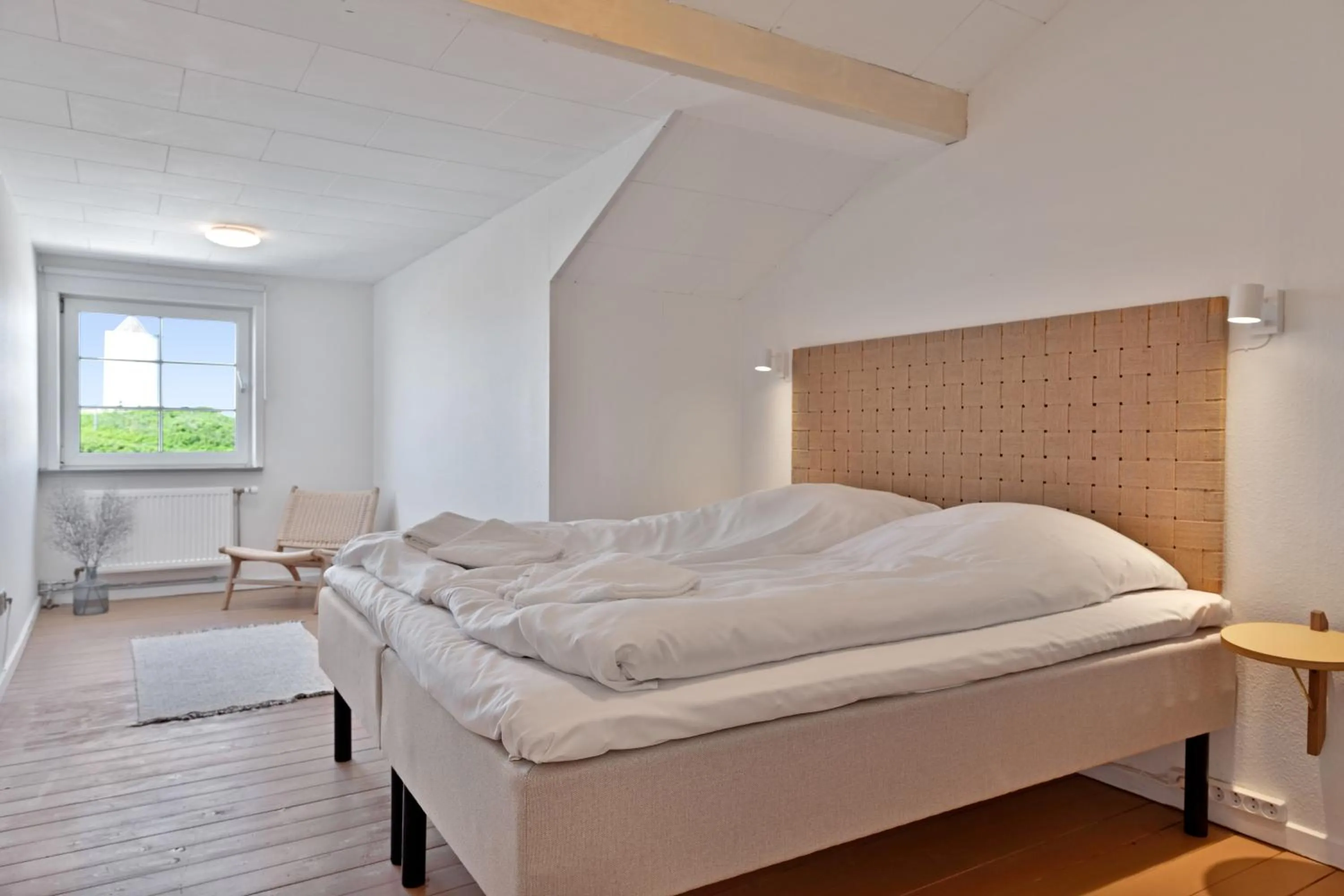 Bedroom in Hotel Klitbakken