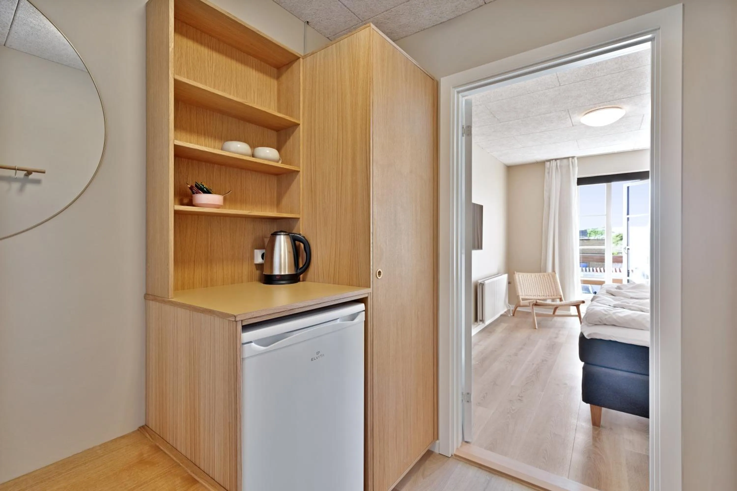 Bedroom in Hotel Klitbakken