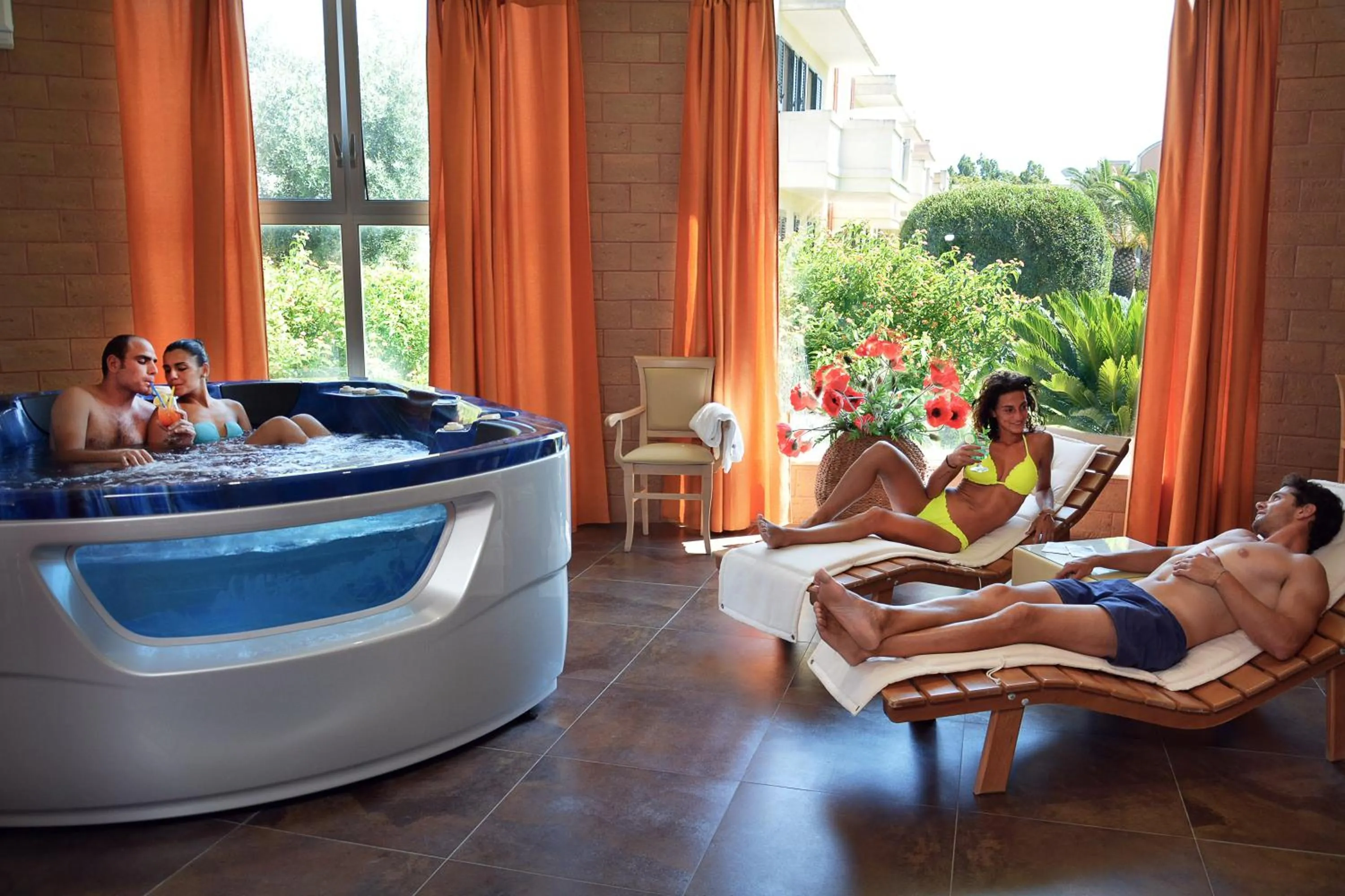 Hot Tub in Hotel Thàlas Club